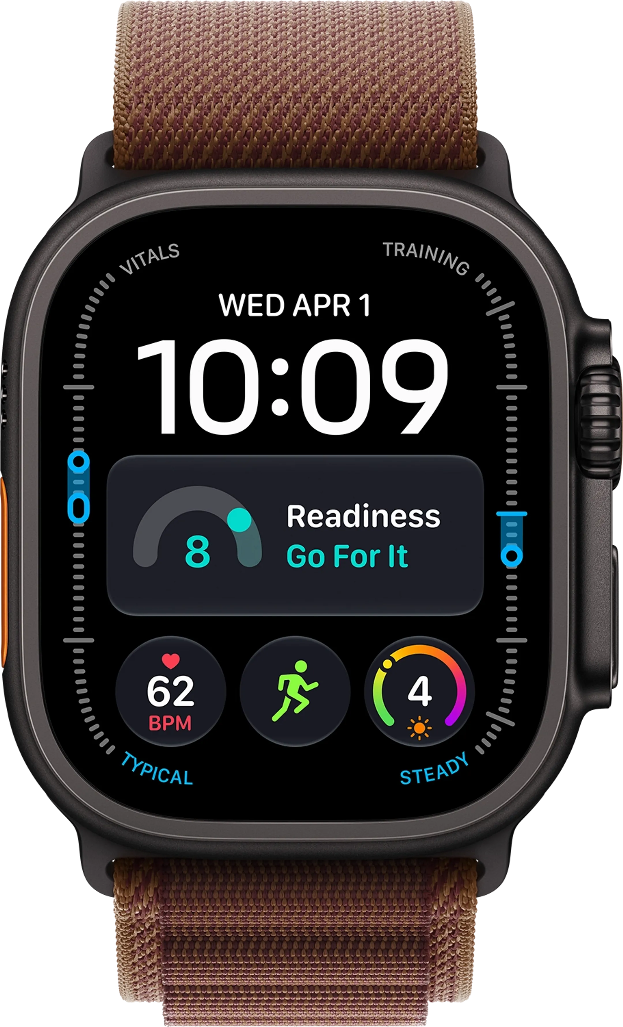 Watch Ultra 4 GPS + Cellular - 49mm Black Titanium - Alpine Loop L
