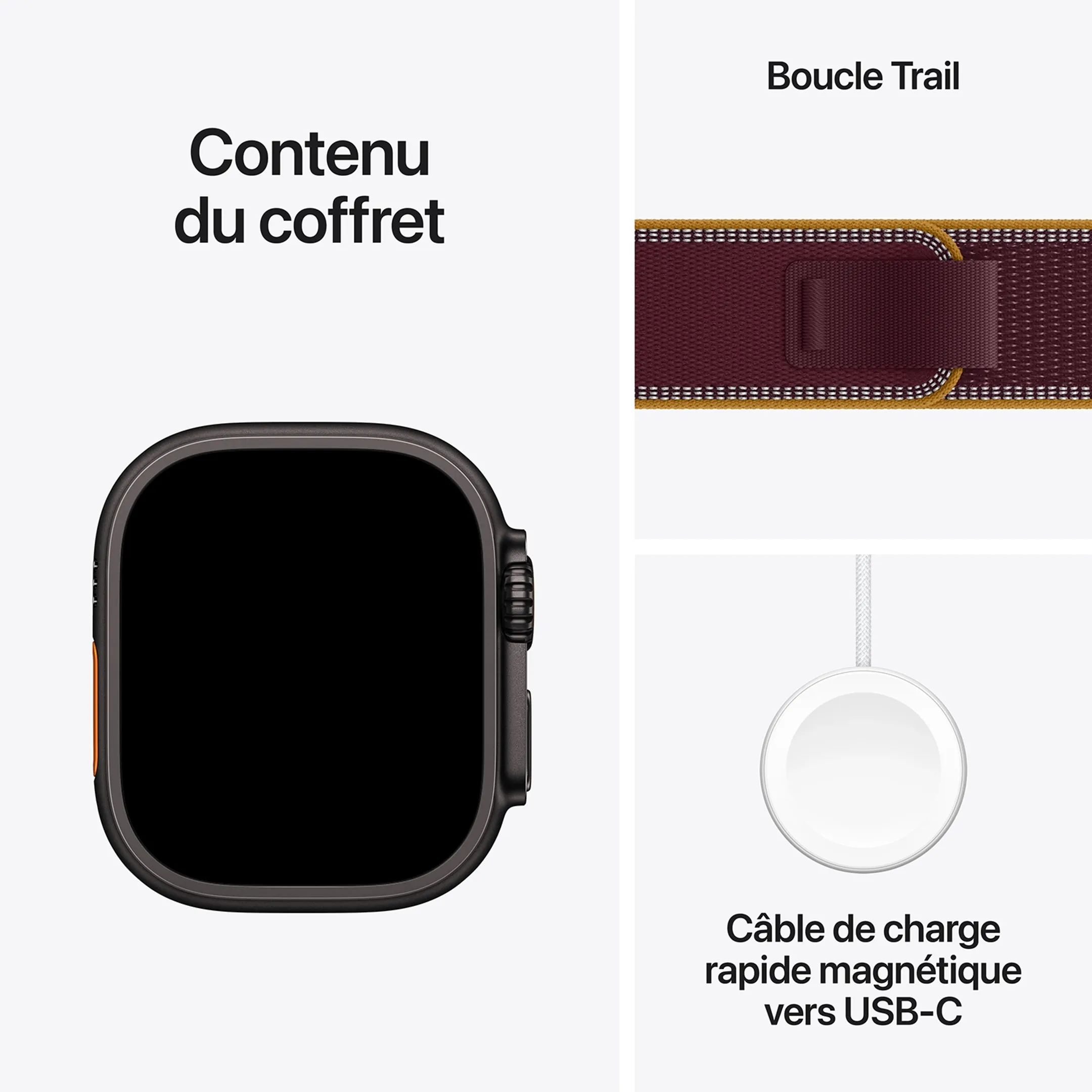 Watch Ultra 4 GPS + Cellular - 49mm Black Titanium - Trail Loop M/L