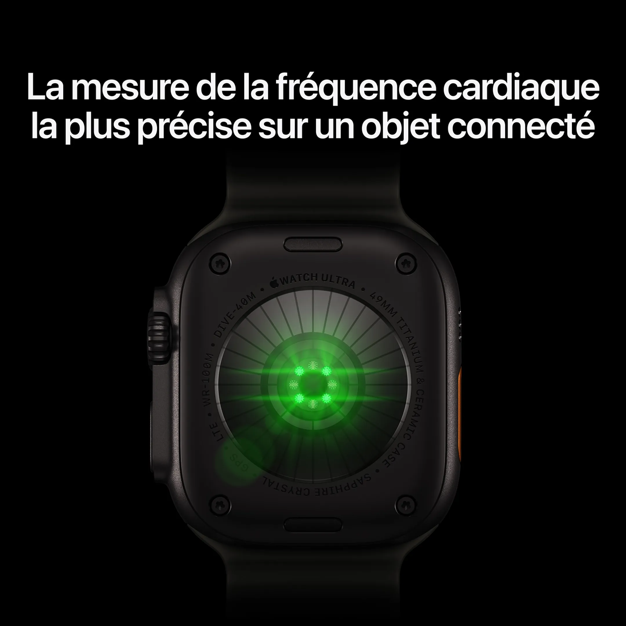 Watch Ultra 4 GPS + Cellular - 49mm Black Titanium - Ocean Band