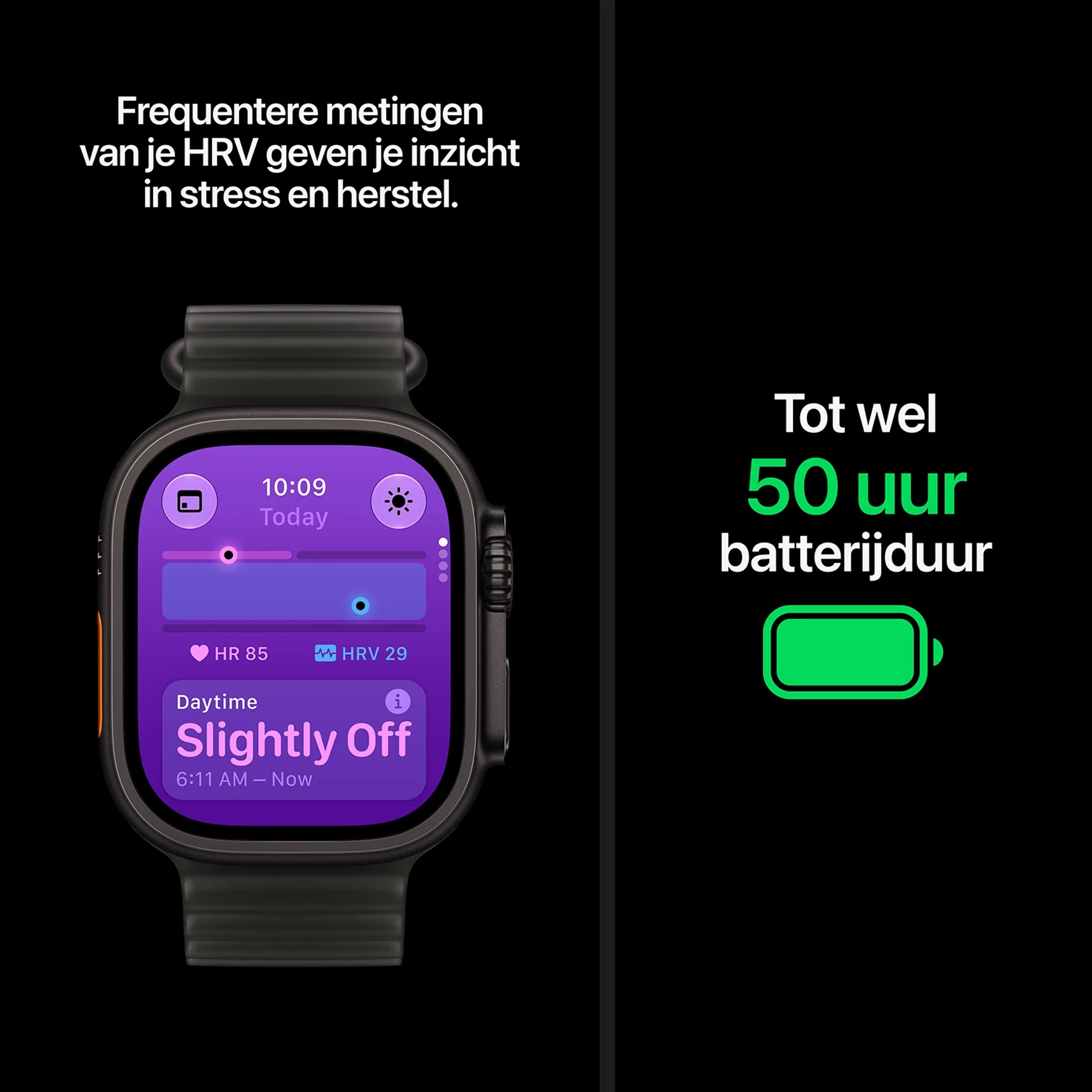 Watch Ultra 4 GPS + Cellular - 49mm Black Titanium - Ocean Band