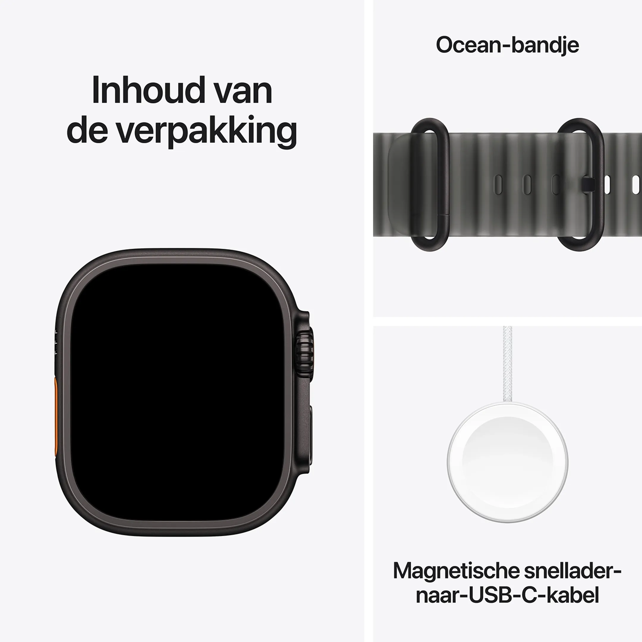 Watch Ultra 4 GPS + Cellular - 49mm Black Titanium - Ocean Band