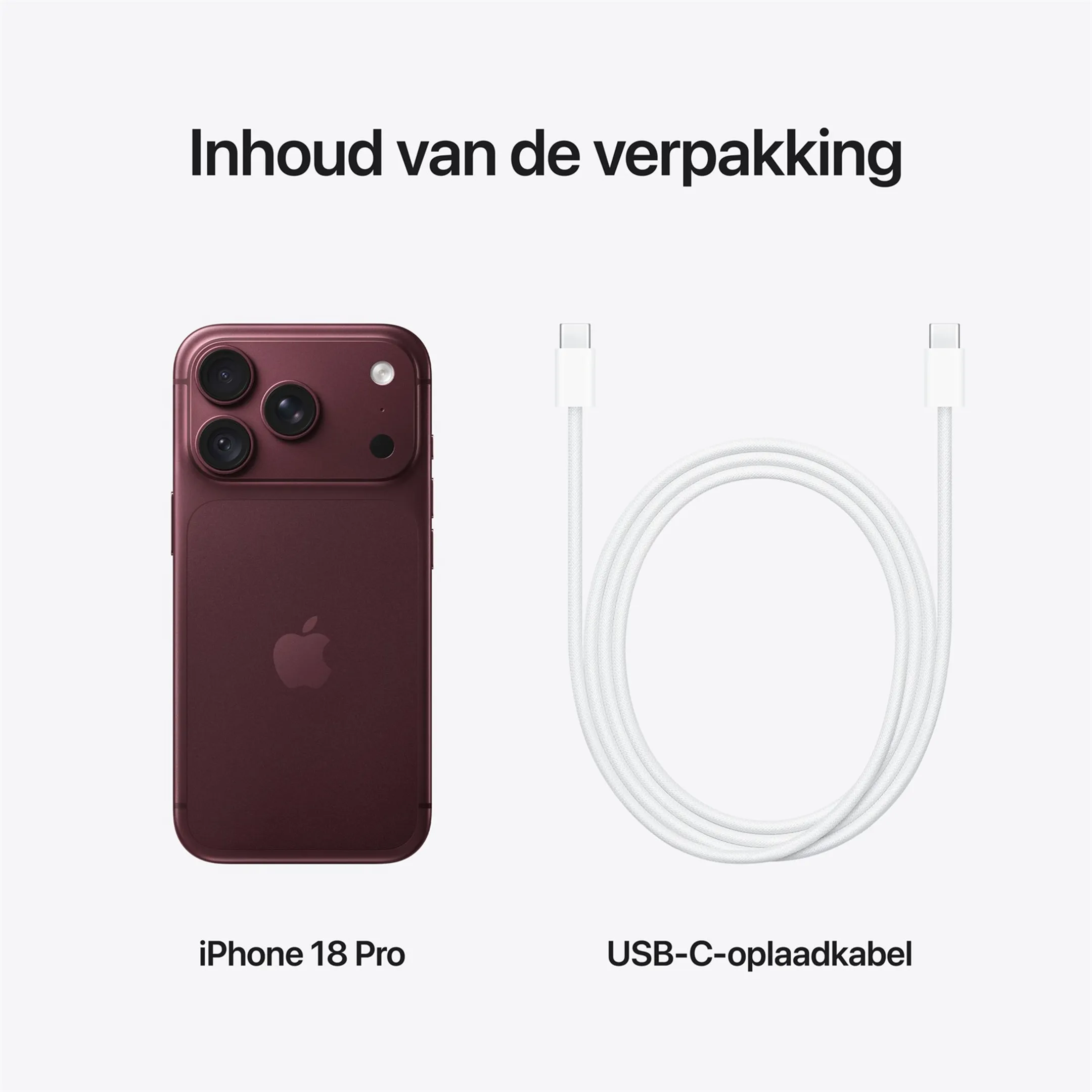 iPhone 18 Pro 2TB - Burgundy