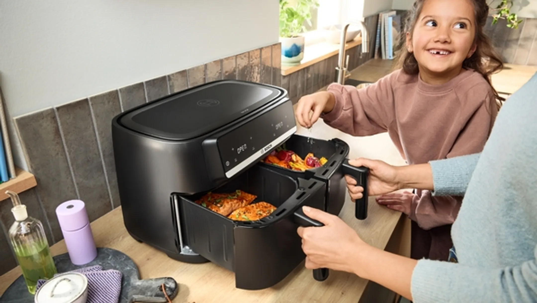 Airfryer serie 4 Double Drawer MAFD440B1