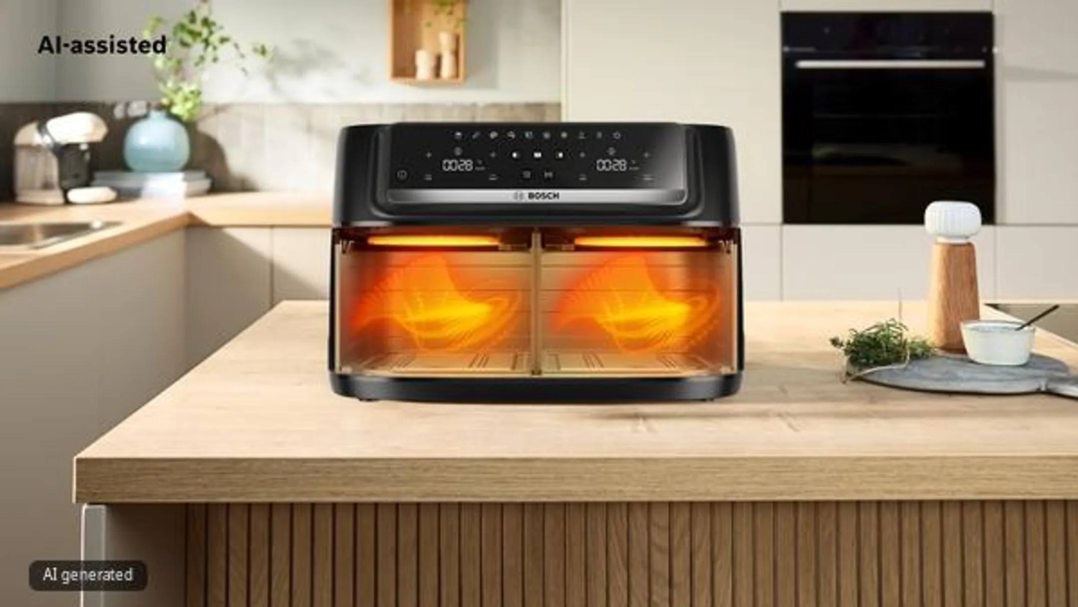Airfryer serie 4 Double Drawer MAFD440B1