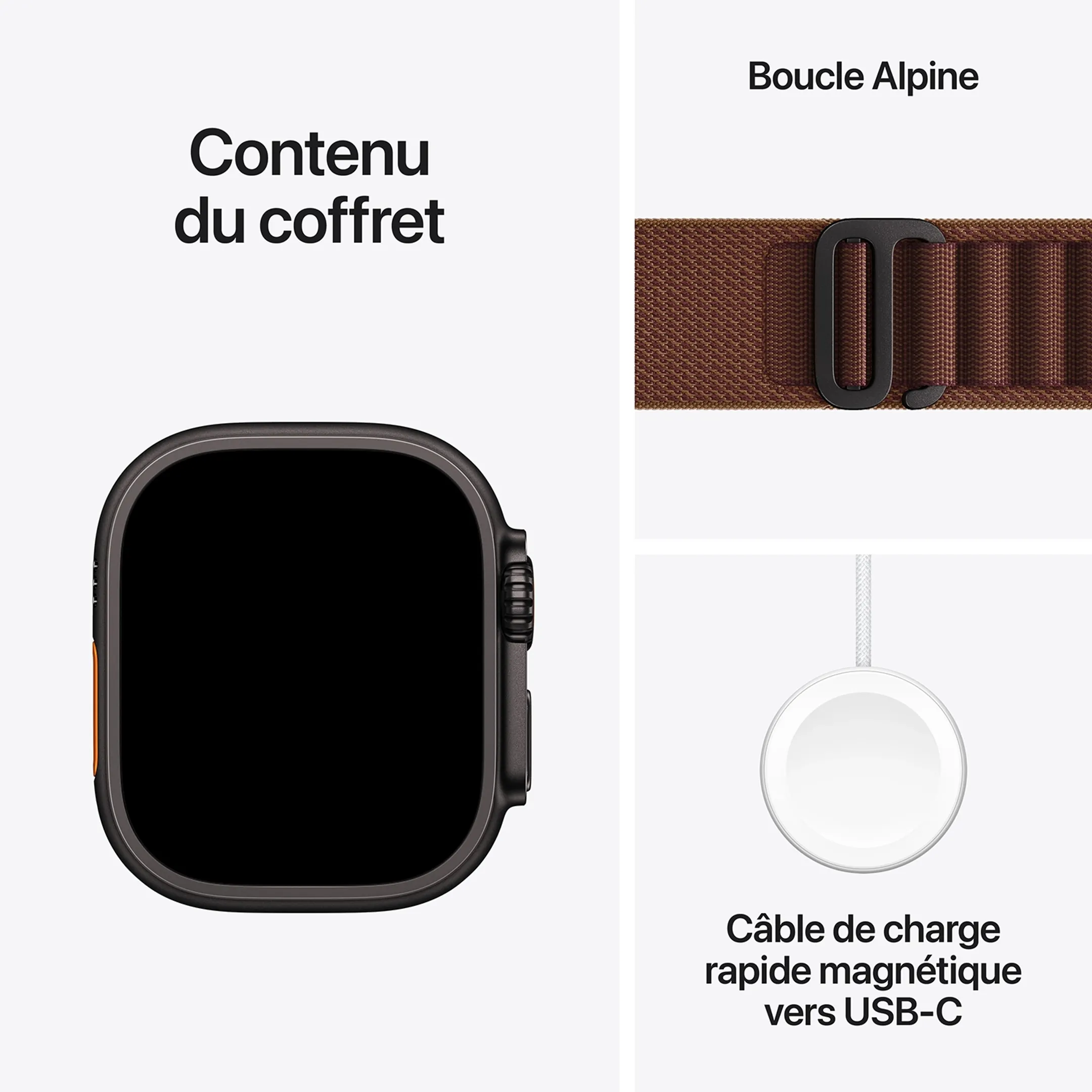 Watch Ultra 4 GPS + Cellular - 49mm Black Titanium - Alpine Loop M