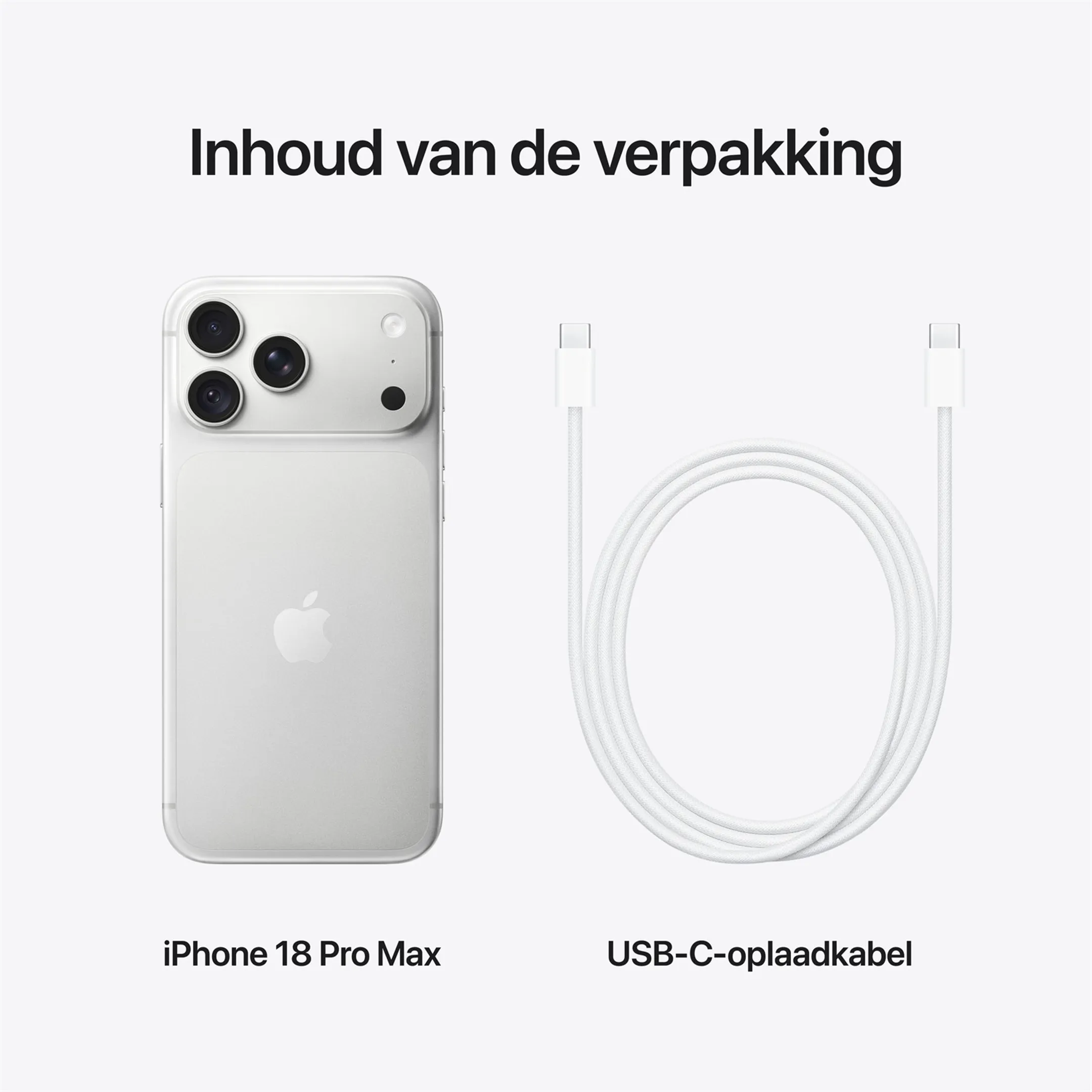 iPhone 18 Pro Max 256GB - Silver