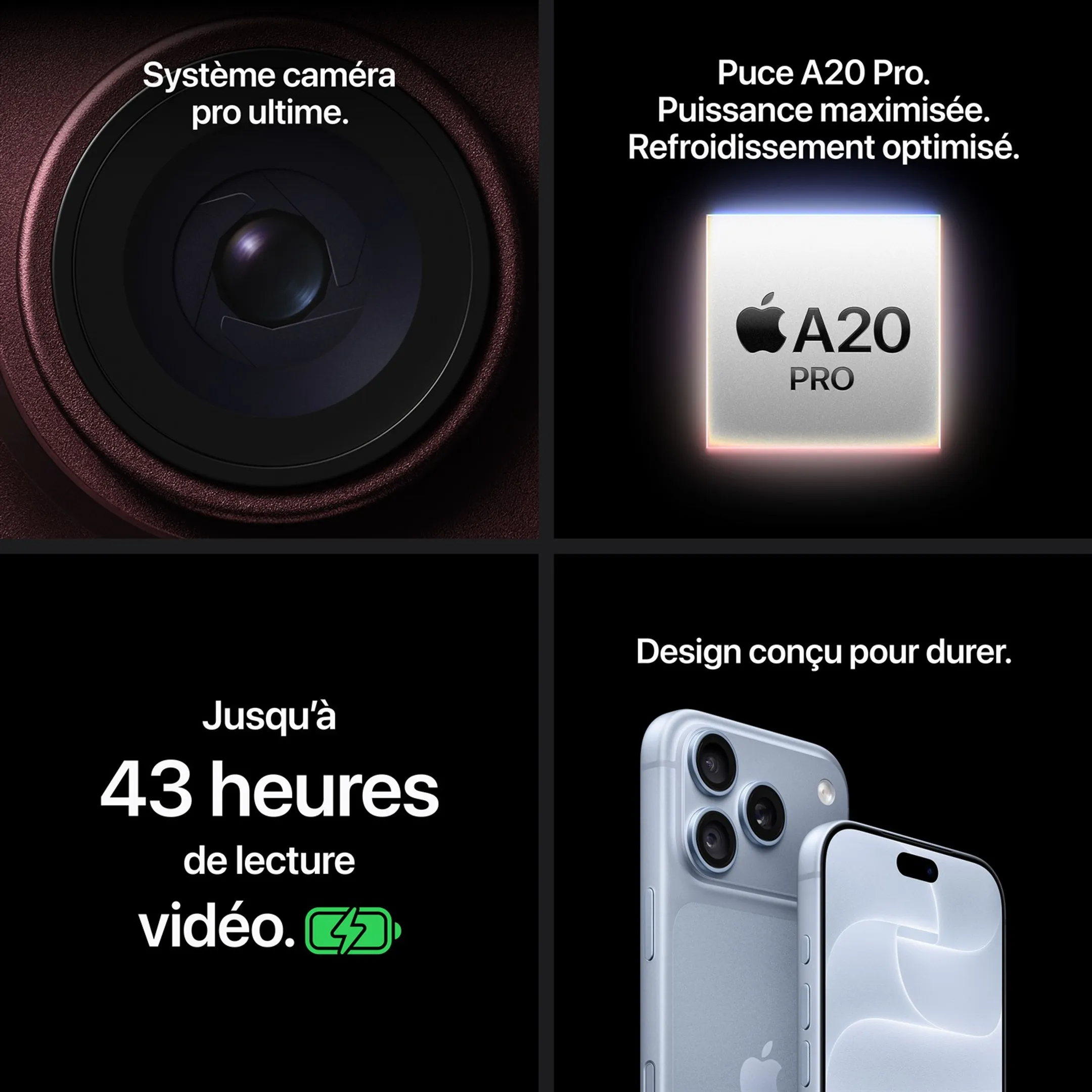 iPhone 18 Pro Max 512Go - Burgundy