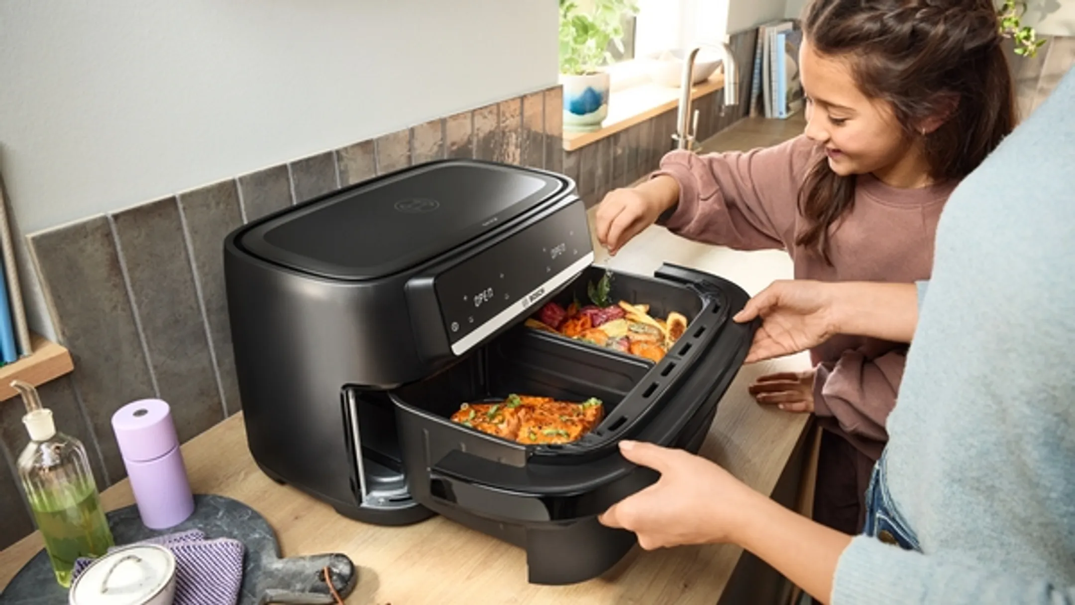 Airfryer serie 4 Double Flex Drawer MAFD490B7