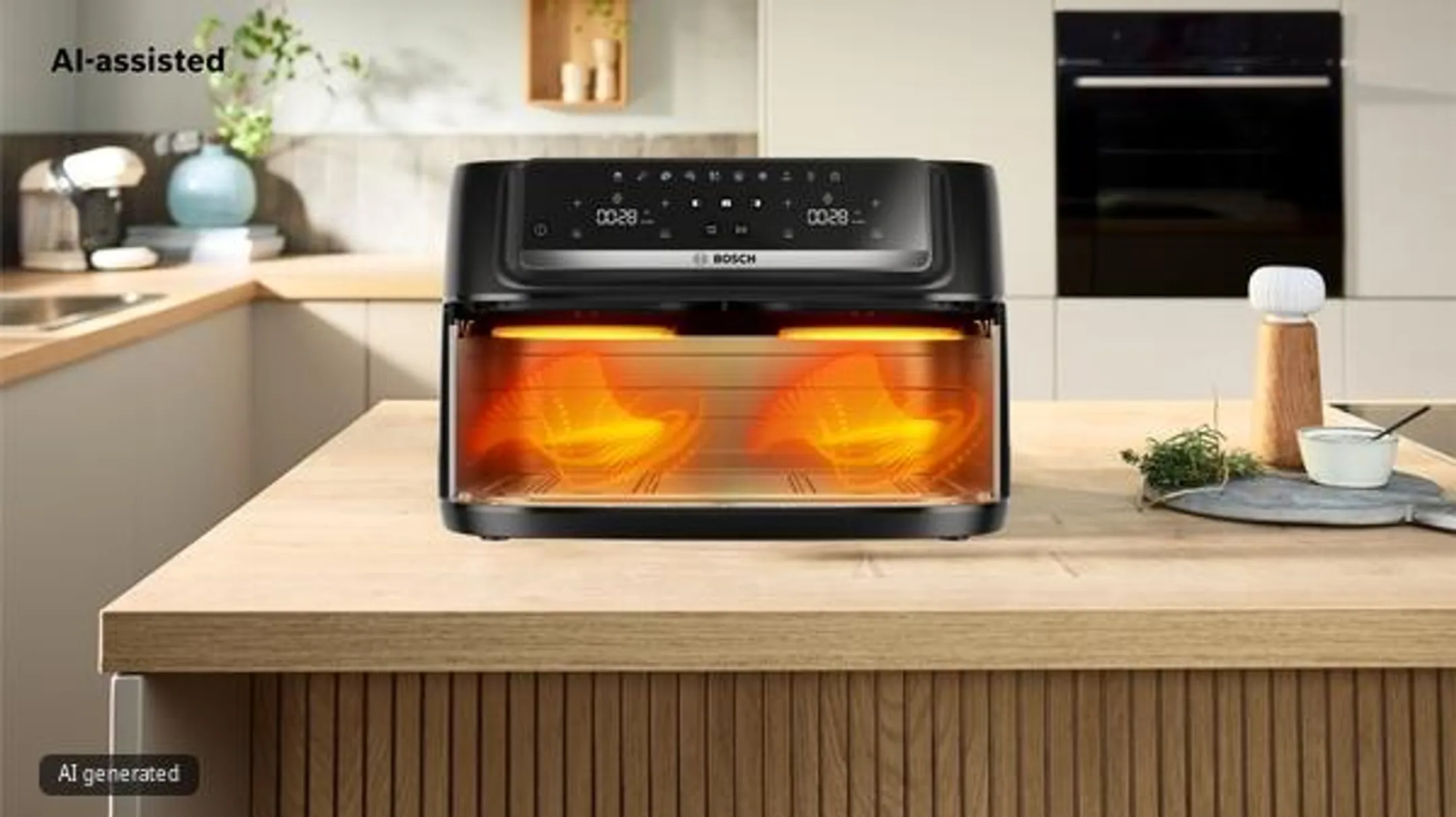 Airfryer serie 4 Double Flex Drawer MAFD490B7