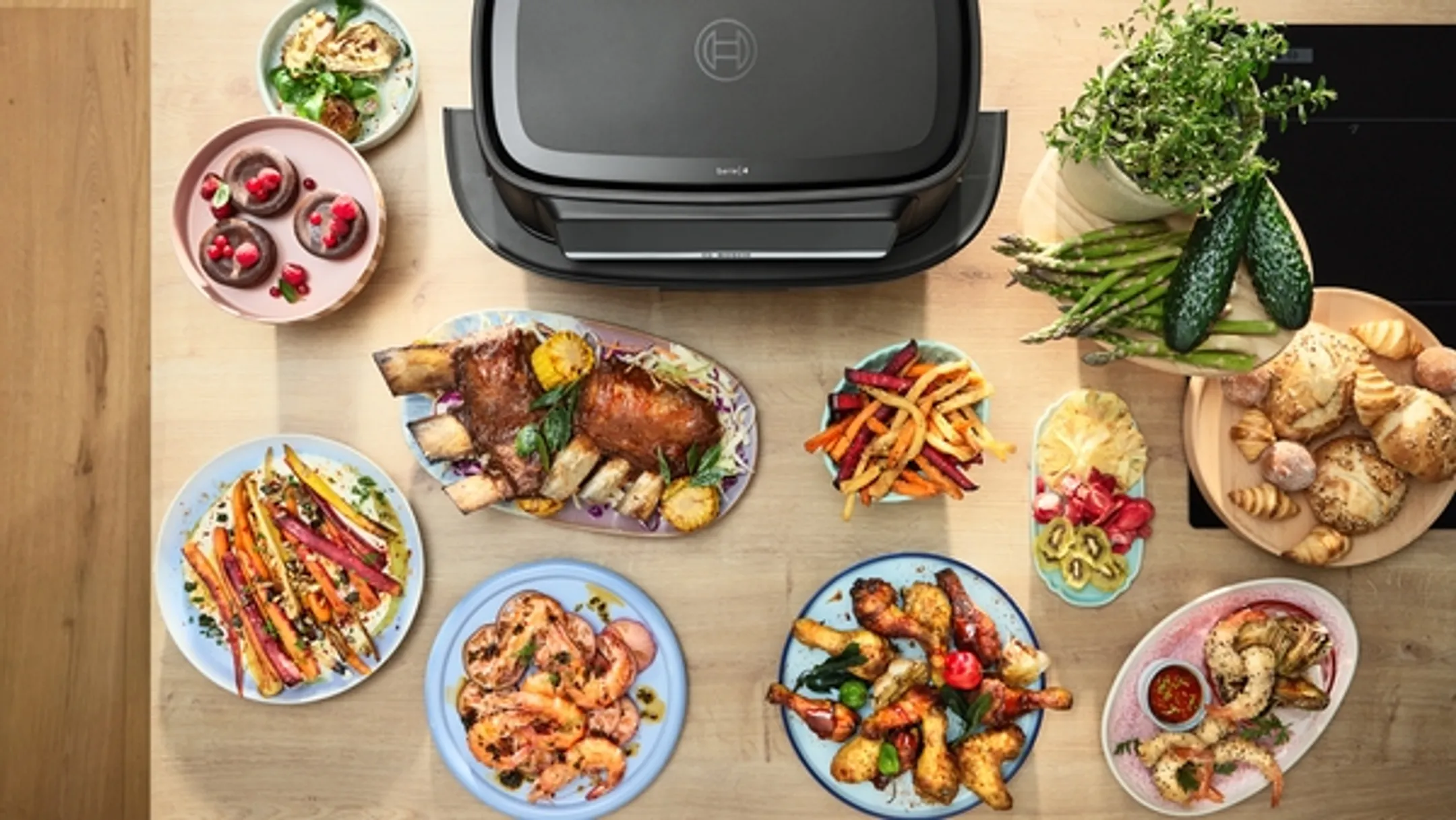 Airfryer serie 4 Double Flex Drawer MAFD490B7