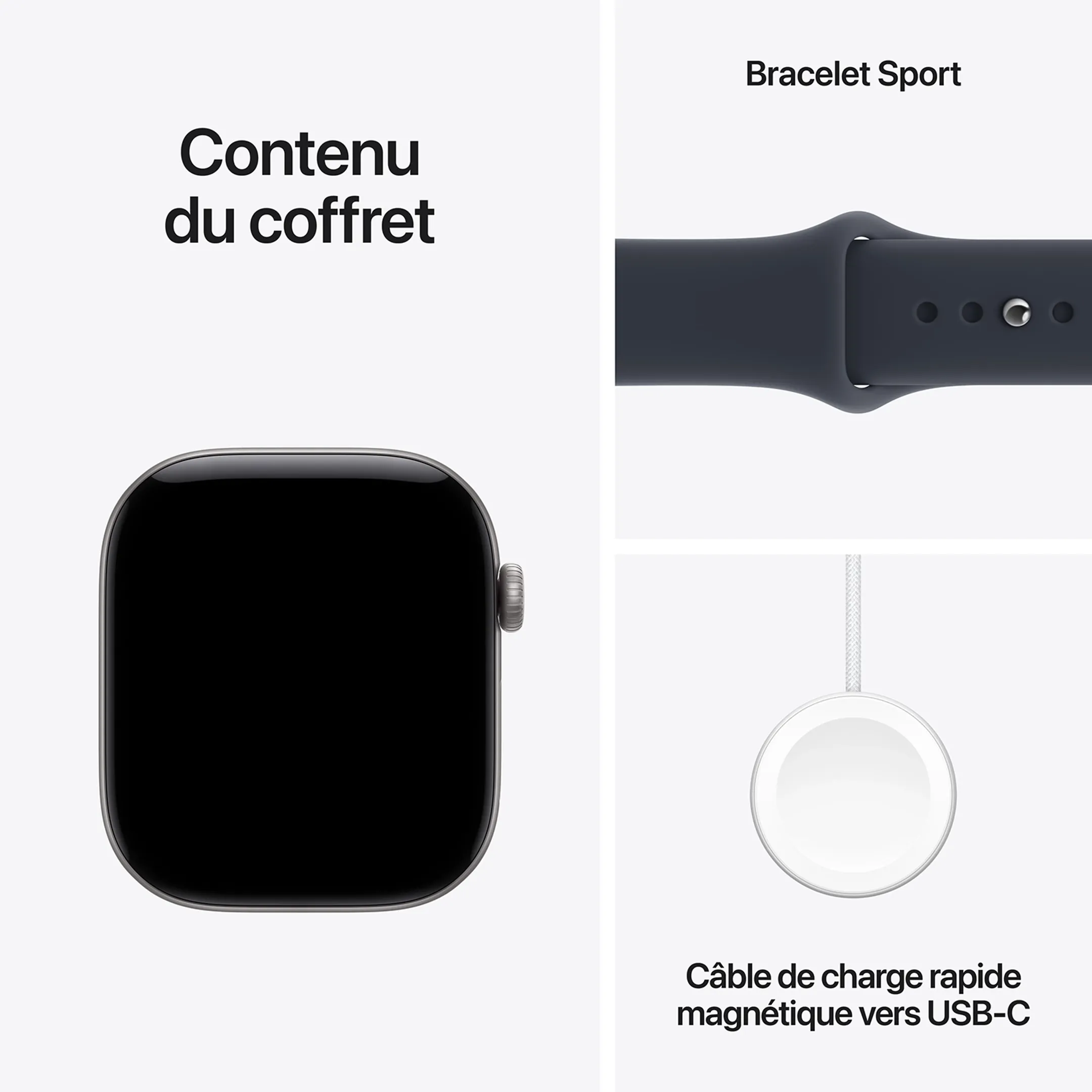 Watch Series 12 GPS - 42mm Space Grey Aluminum - Sport Band S/M