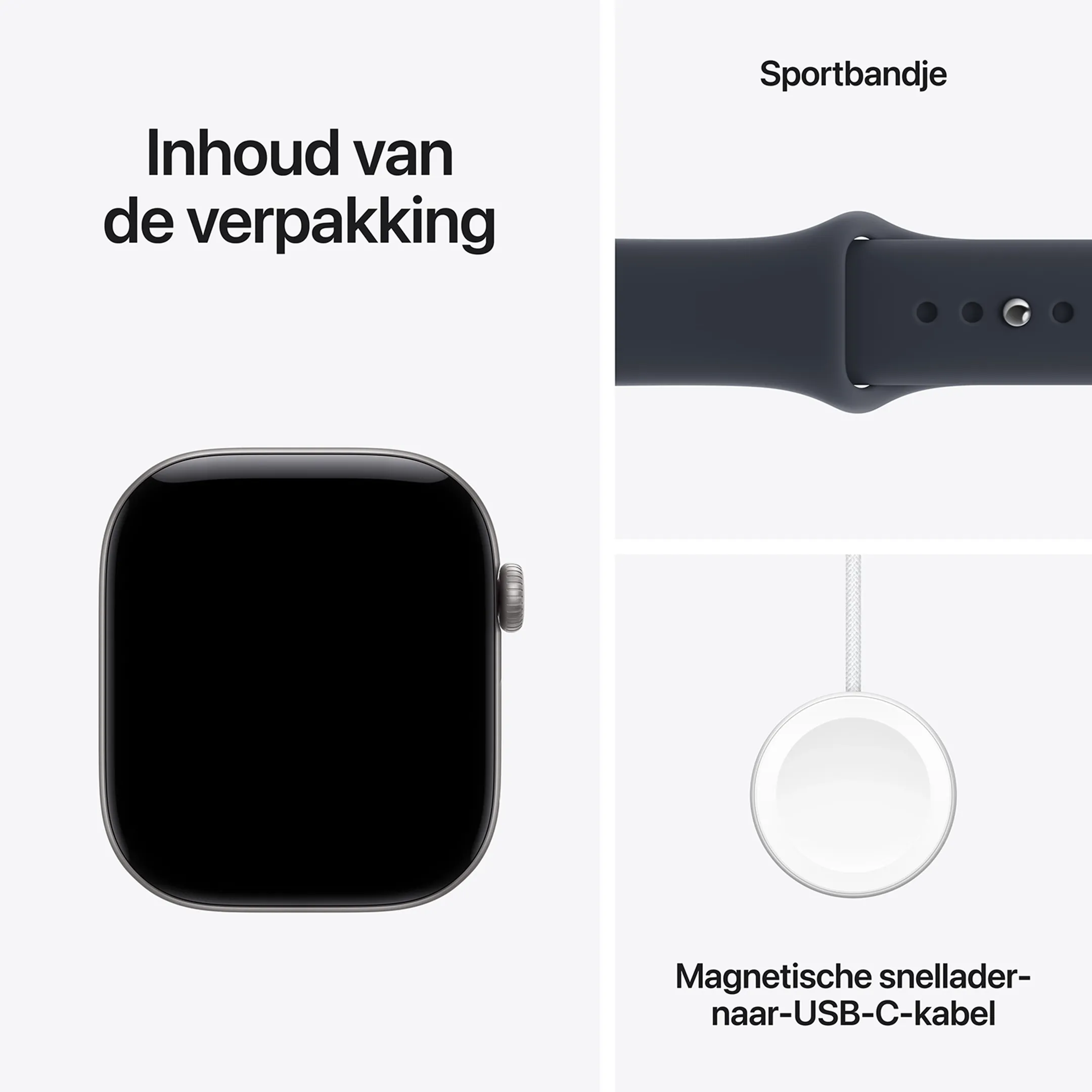 Watch Series 12 GPS - 42mm Space Grey Aluminum - Sport Band M/L