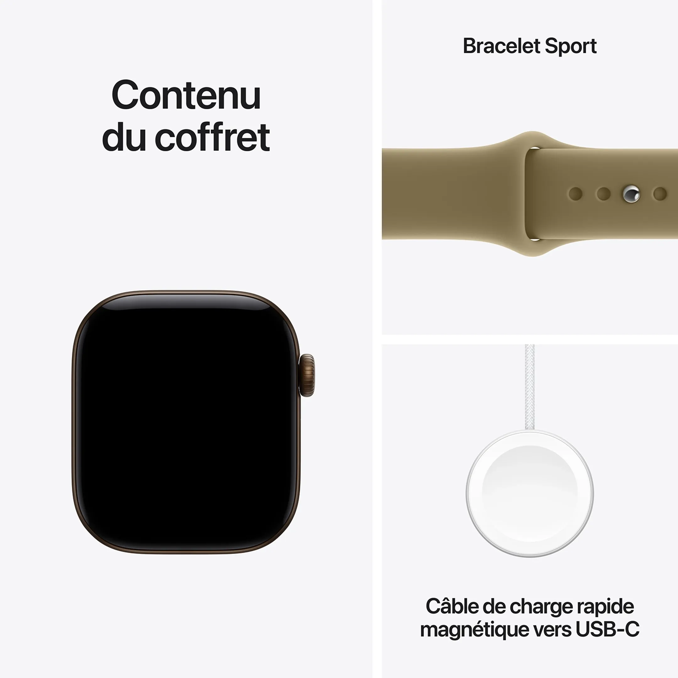 Watch Series 12 GPS - 42mm Dark Bronze Aluminum - Sport Band S/M