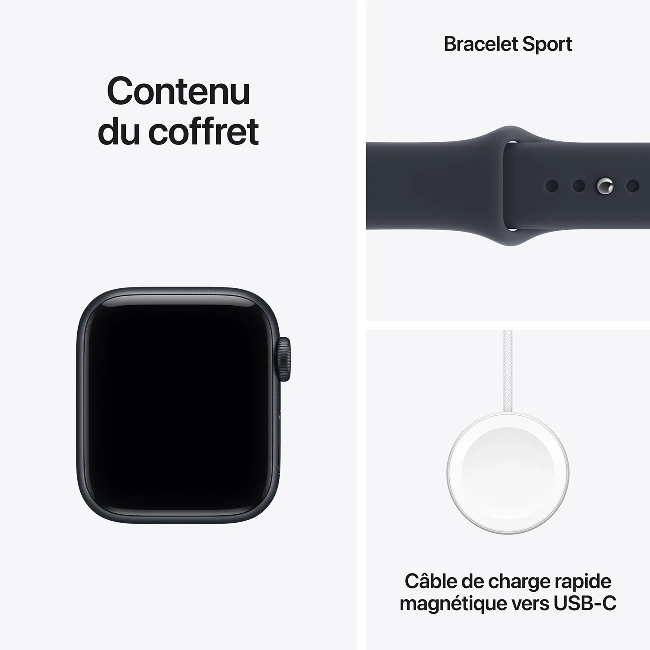 Watch SE 3 GPS + Cellular - 44mm Midnight Aluminum - Sport Band M/L