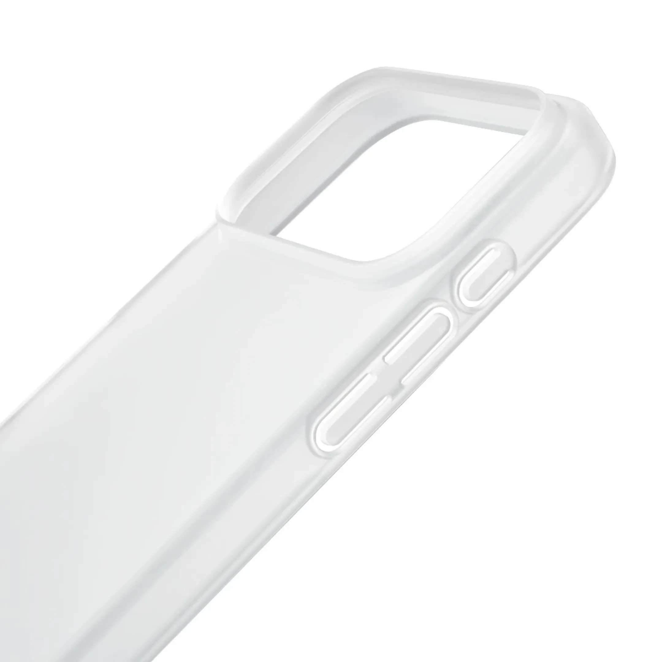 Telefoonhoesje "Ultra Thin Iced" voor iPhone 17 Pro/18 Pro  -  Semi-transparant