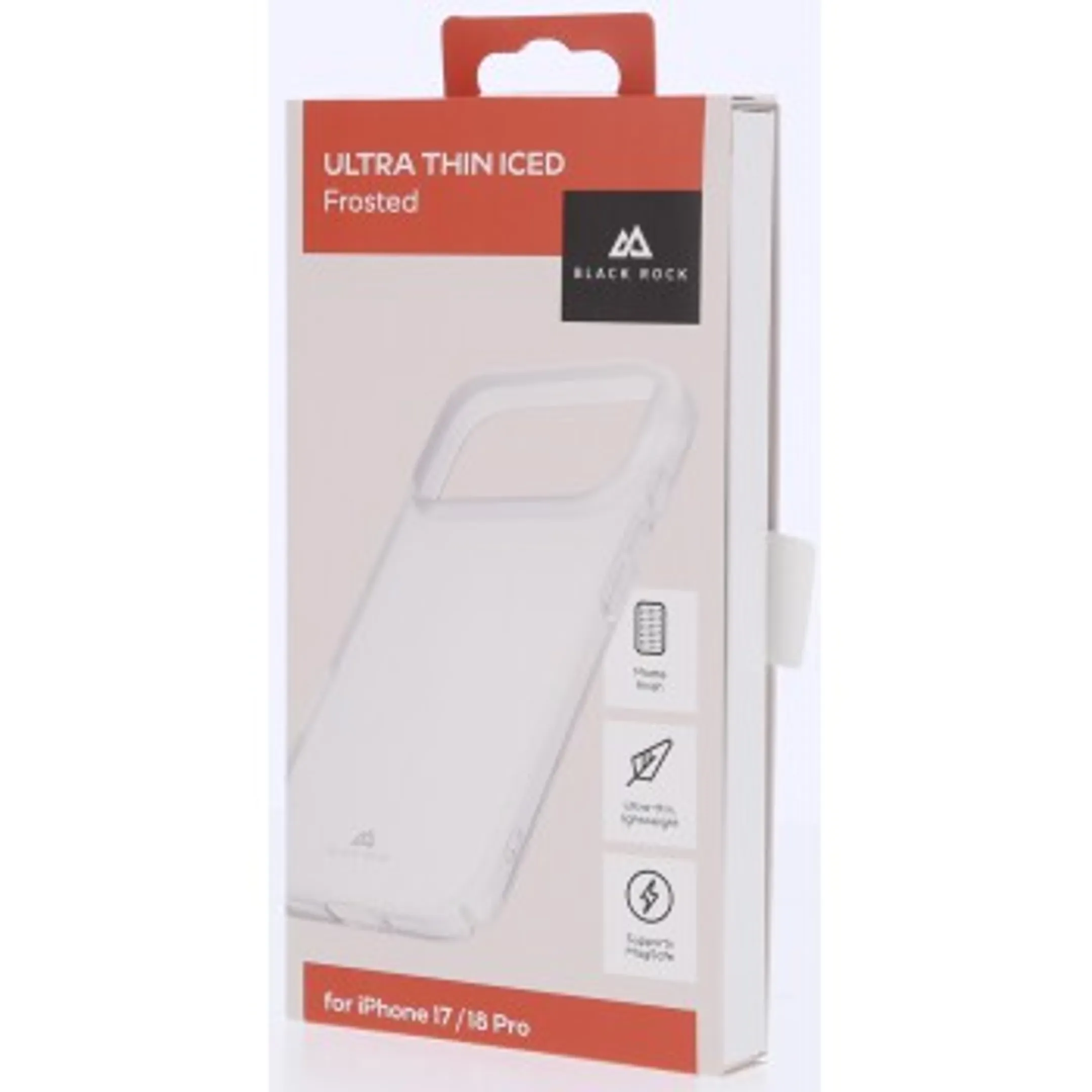 Telefoonhoesje "Ultra Thin Iced" voor iPhone 17 Pro/18 Pro  -  Semi-transparant