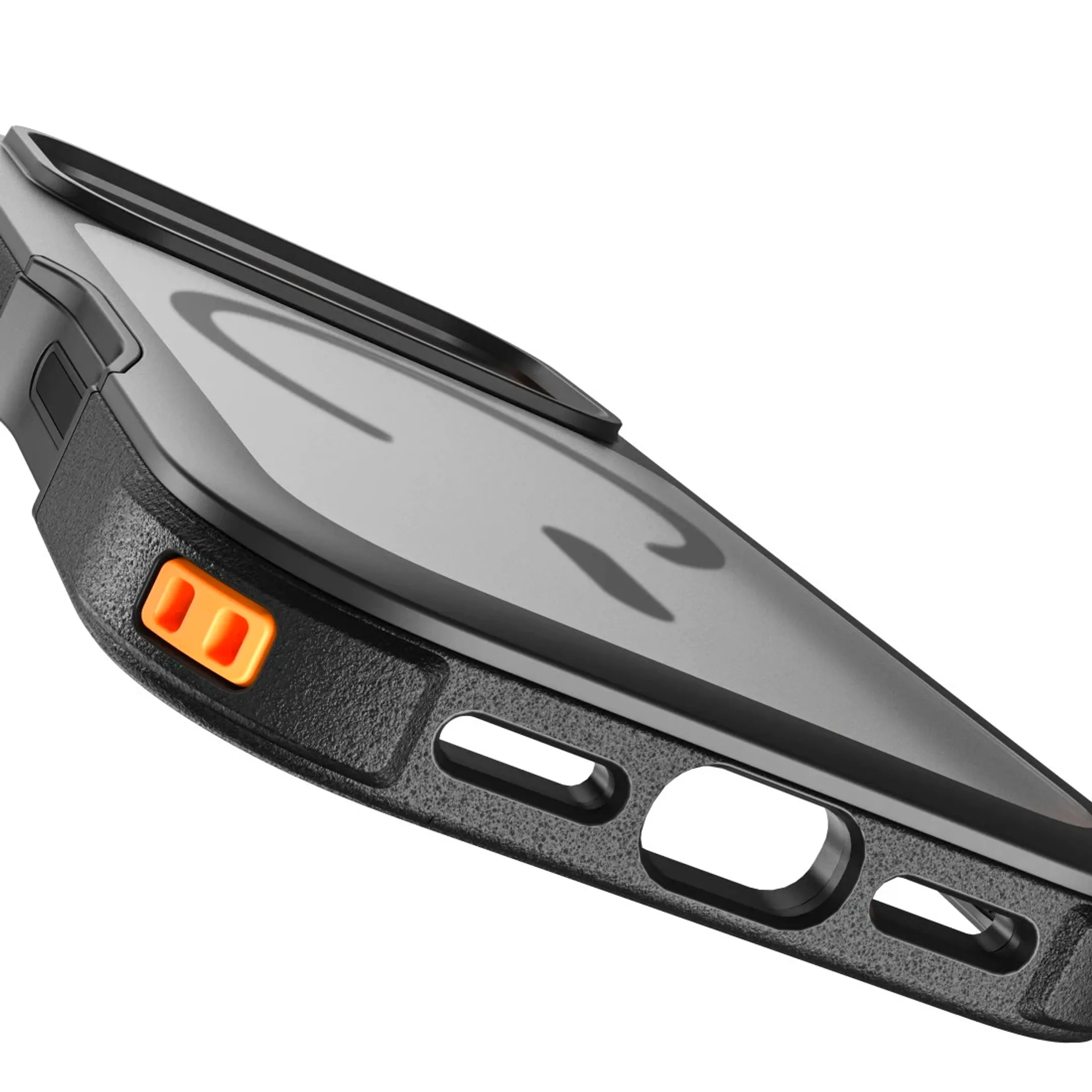 Telefoonhoesje "Robust Hybrid" voor Apple iPhone 17 Pro/18 Pro, Magnetisch Zwart