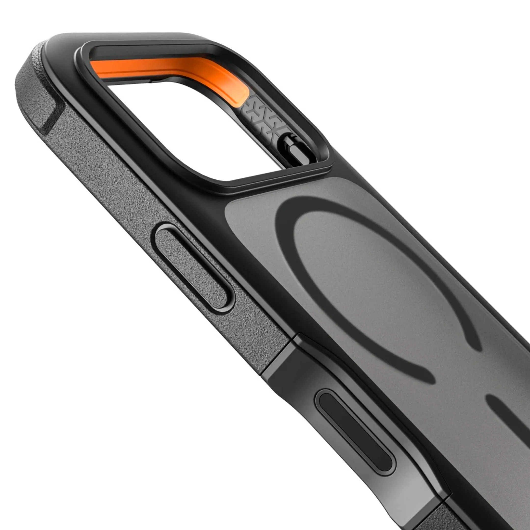 Telefoonhoesje "Robust Hybrid" voor Apple iPhone 17 Pro/18 Pro, Magnetisch Zwart