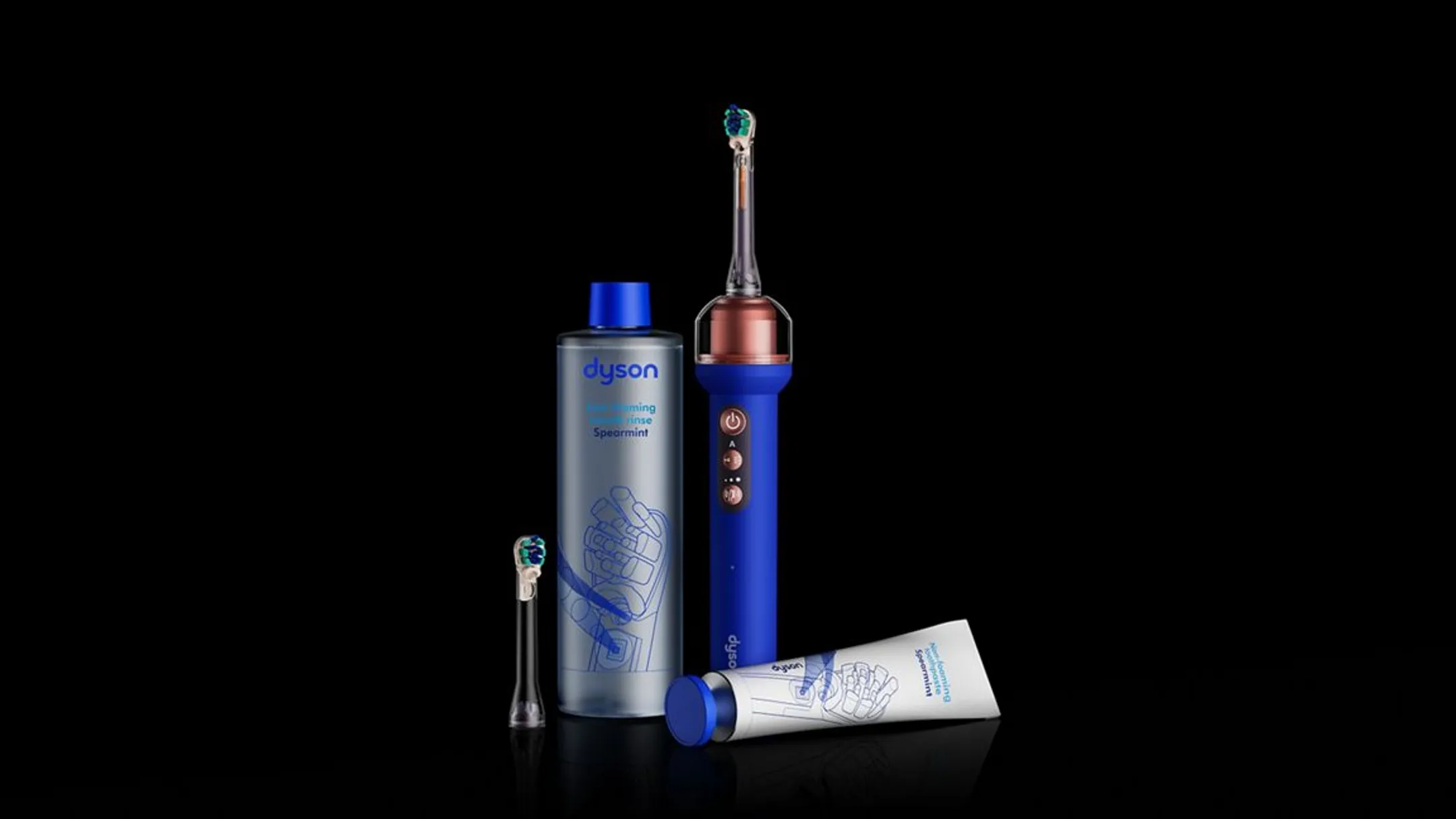 Elektrische tandenborstel CameraJet™ Ceramic Ultra Blue