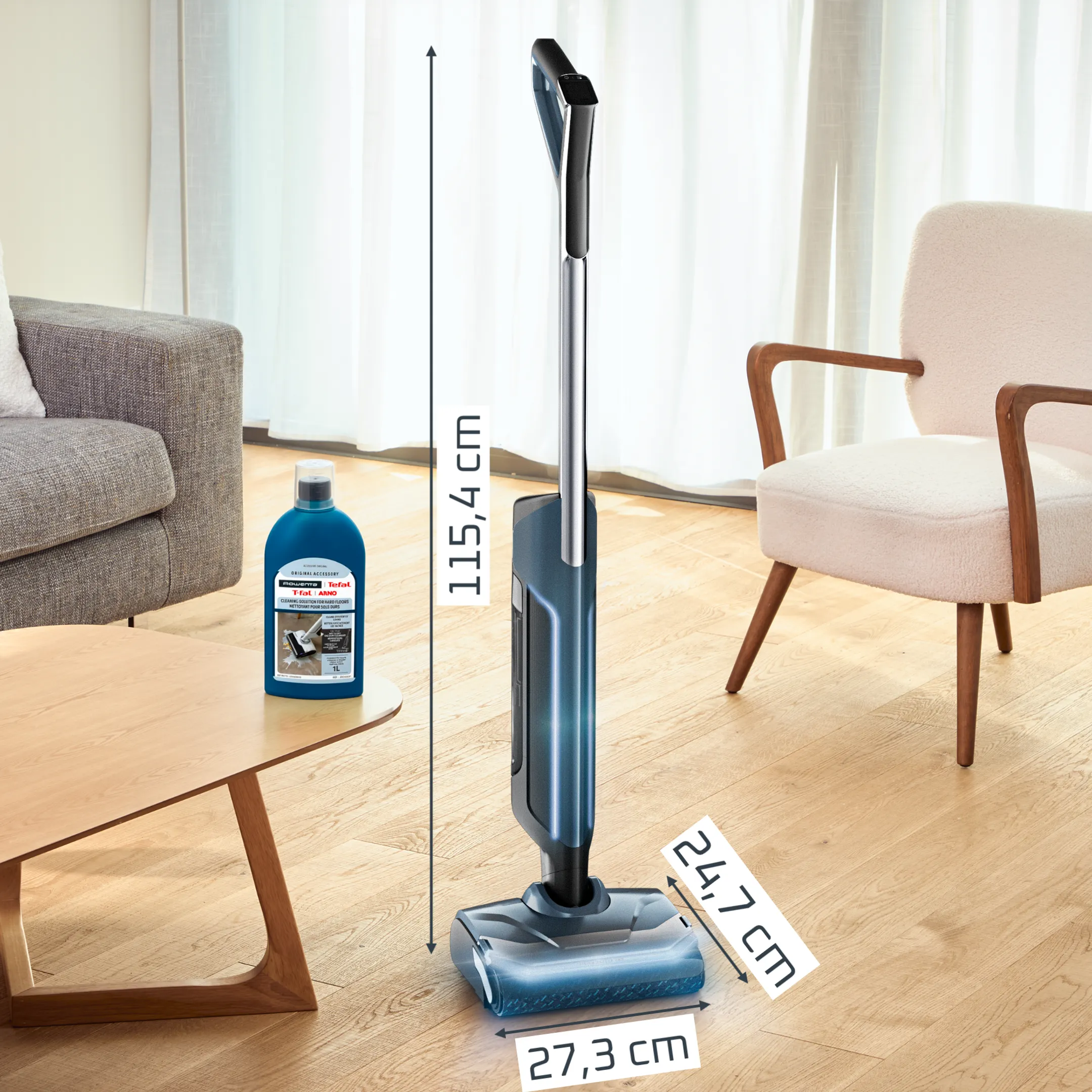 Nettoyeur de sols 2-en-1 X-Clean Vision Pro GZ7136E0