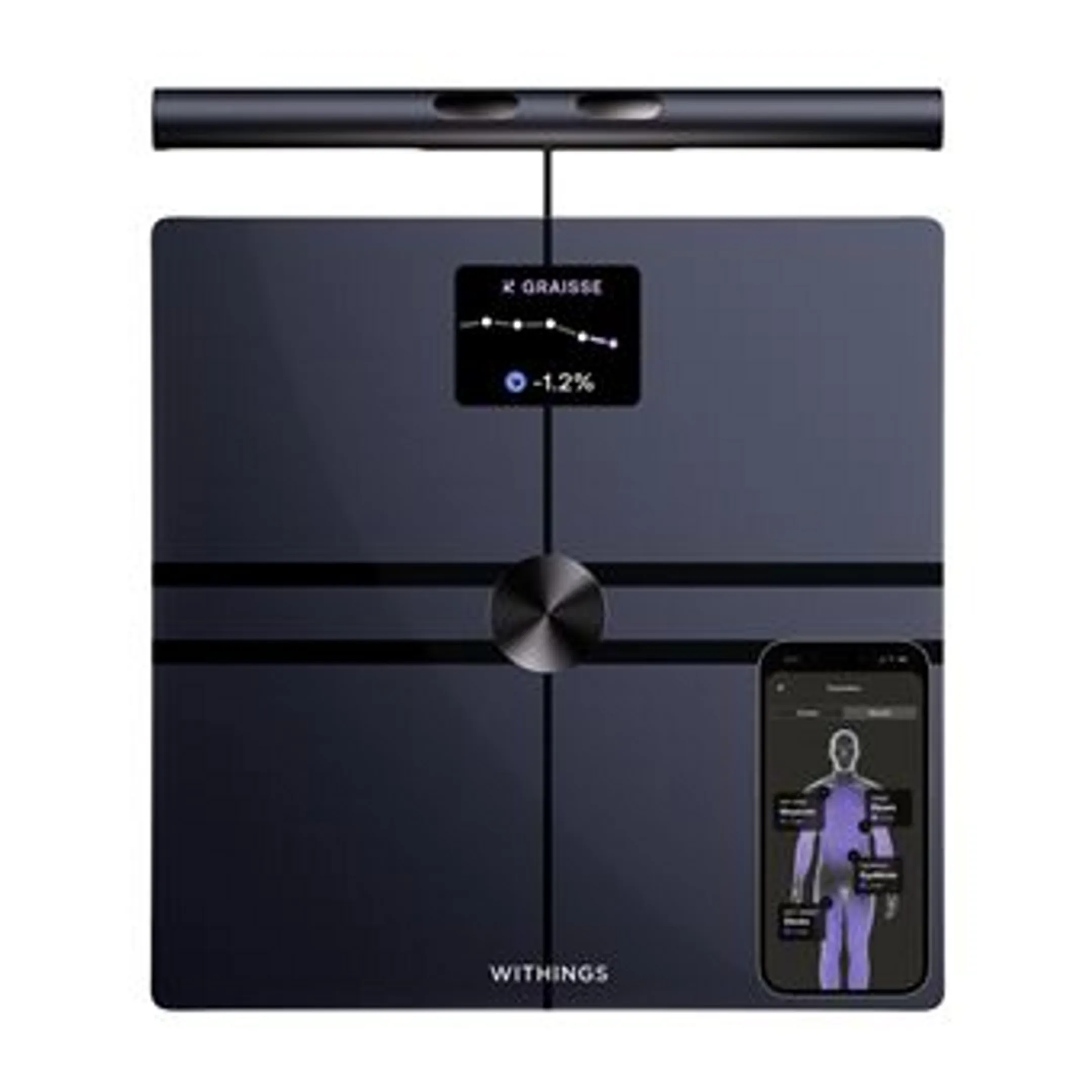Personenweegschaal BodyFit Black