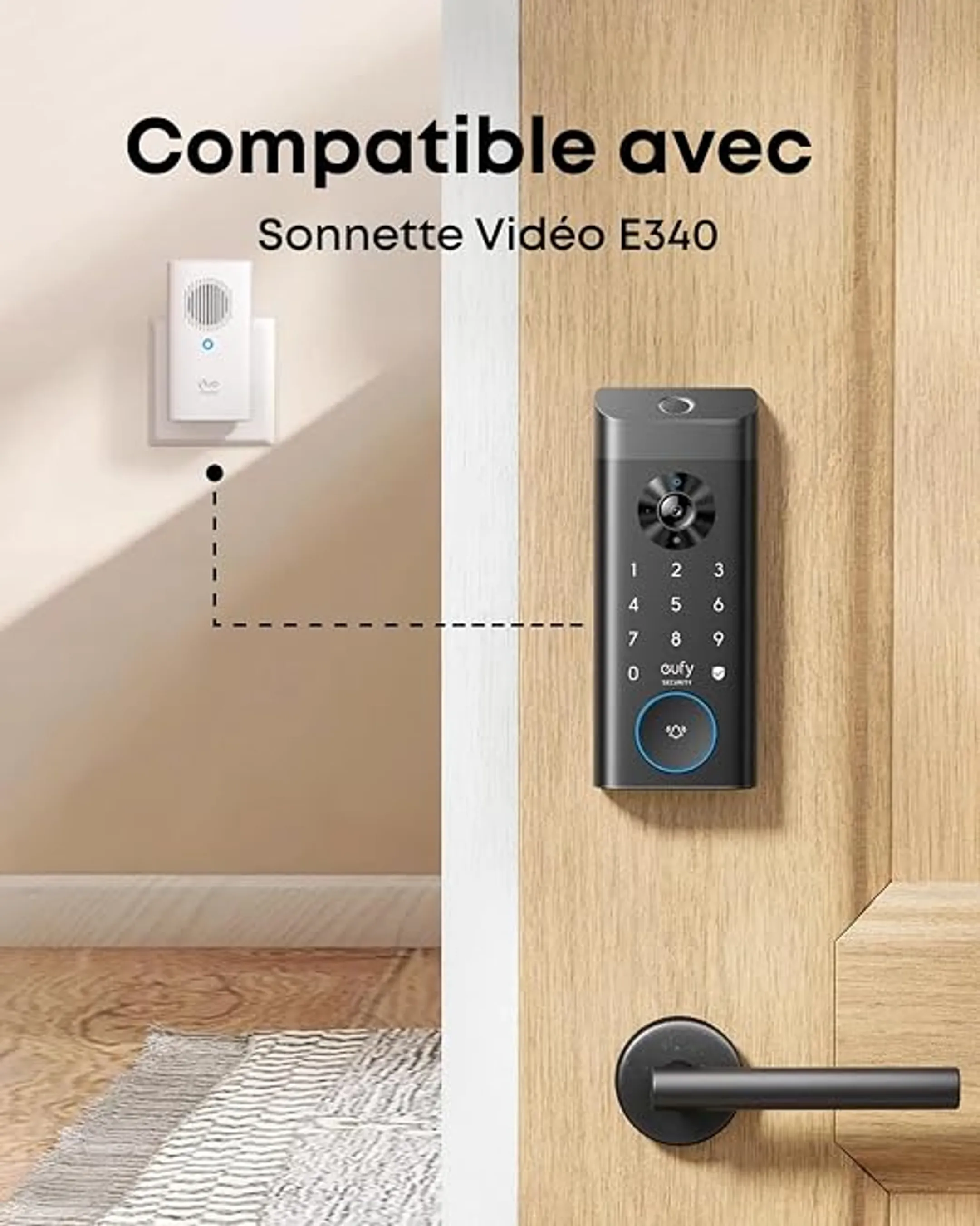 Carillon de sonnette pour E340/C30/C31 (T8023321) - Blanc