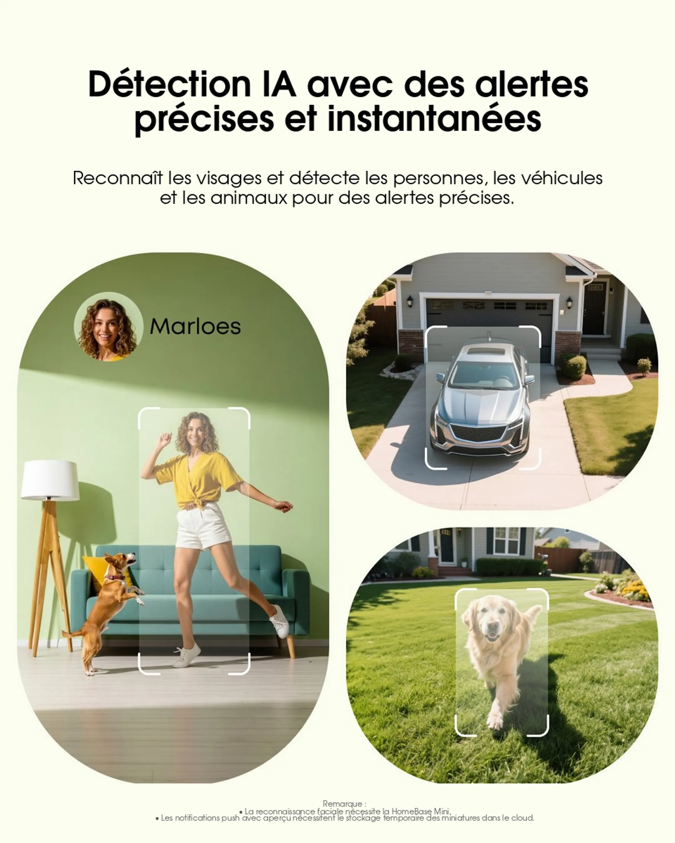 Caméra de sécurité sans fil eufyCam C35 - kit 2 caméras - blanc
