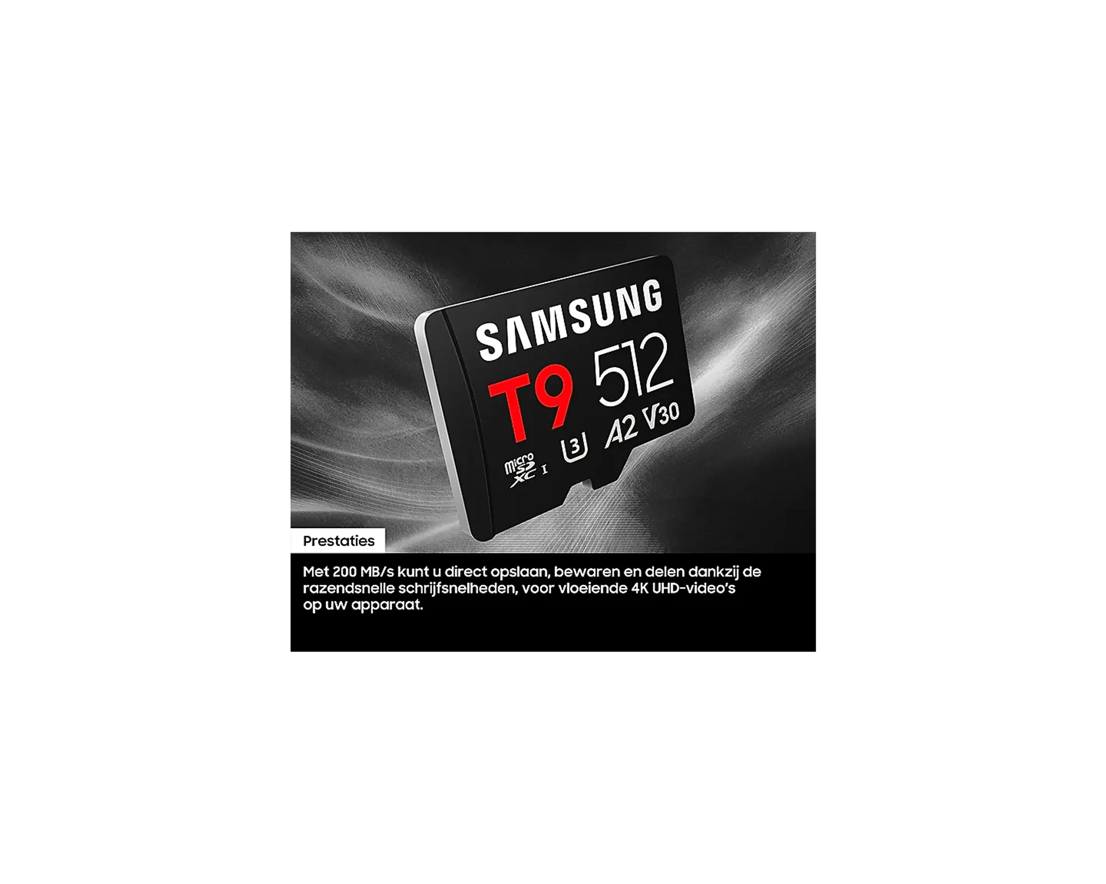 T9 microSDHC™ 128GB Geheugenkaart + Card reader