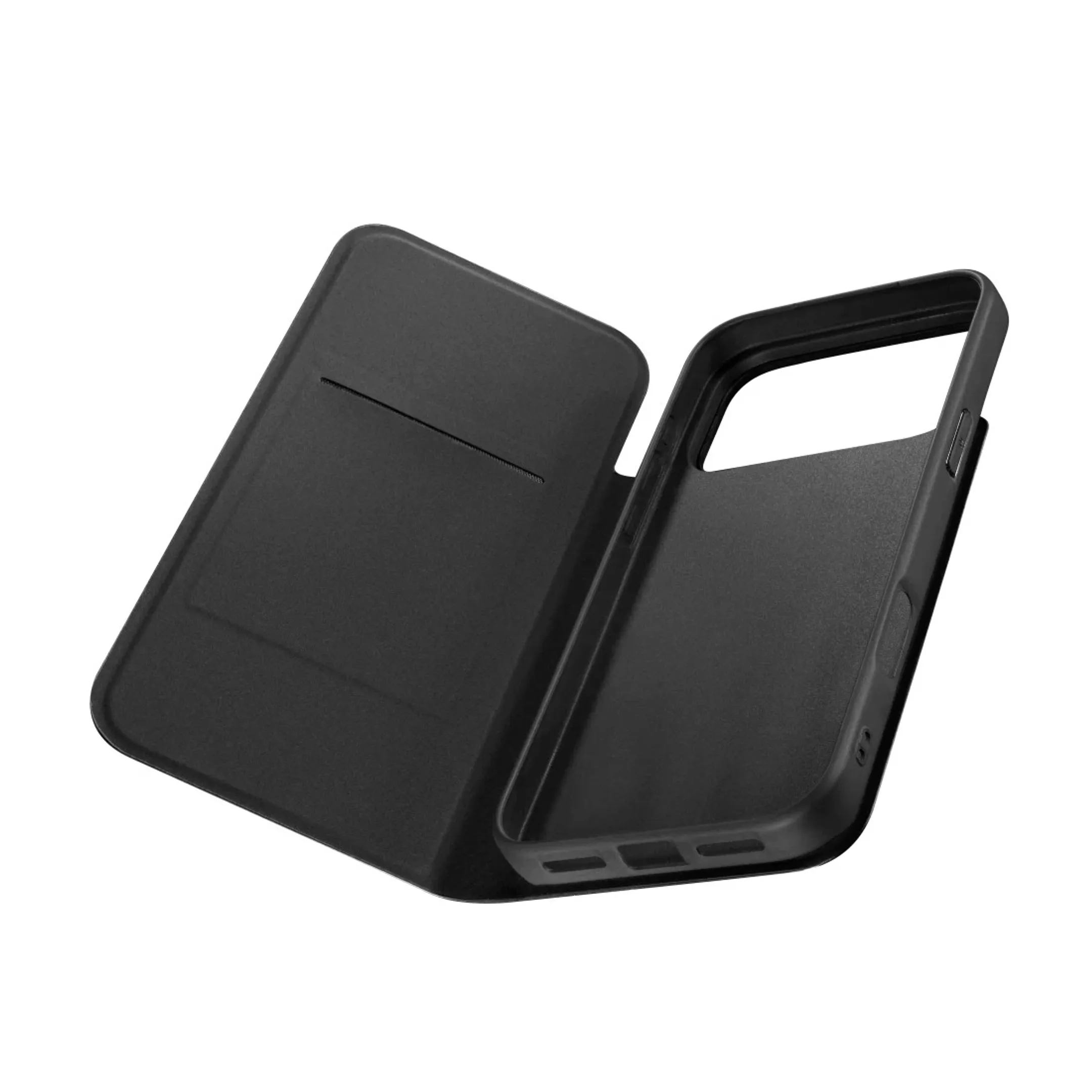 Telefoonhoesje "Slim Folio" voor iPhone 17 Pro Max/18 Pro Max - Zwart