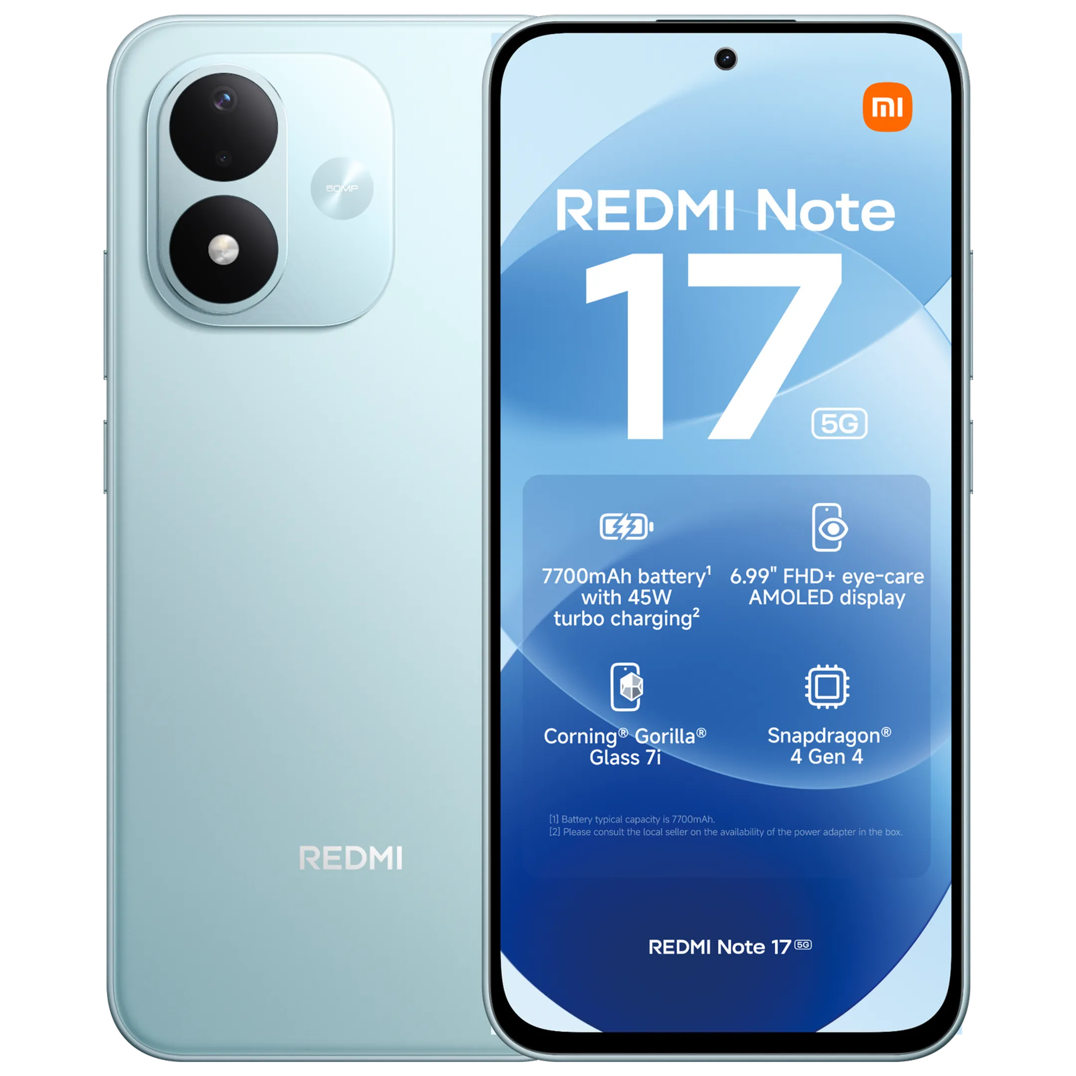 Redmi Note 17 5G 128GB - Blauw