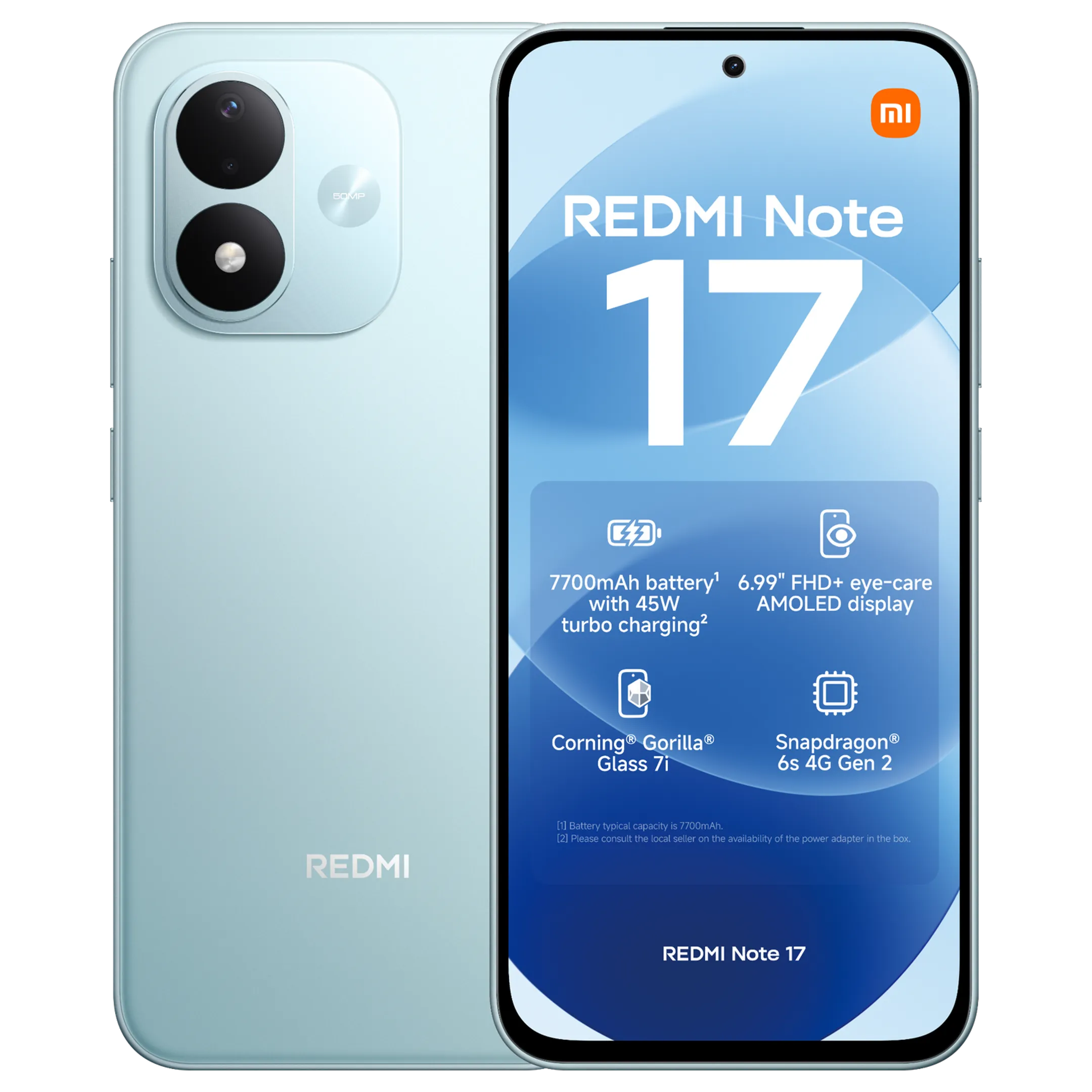 Redmi Note 17 128GB - Blauw