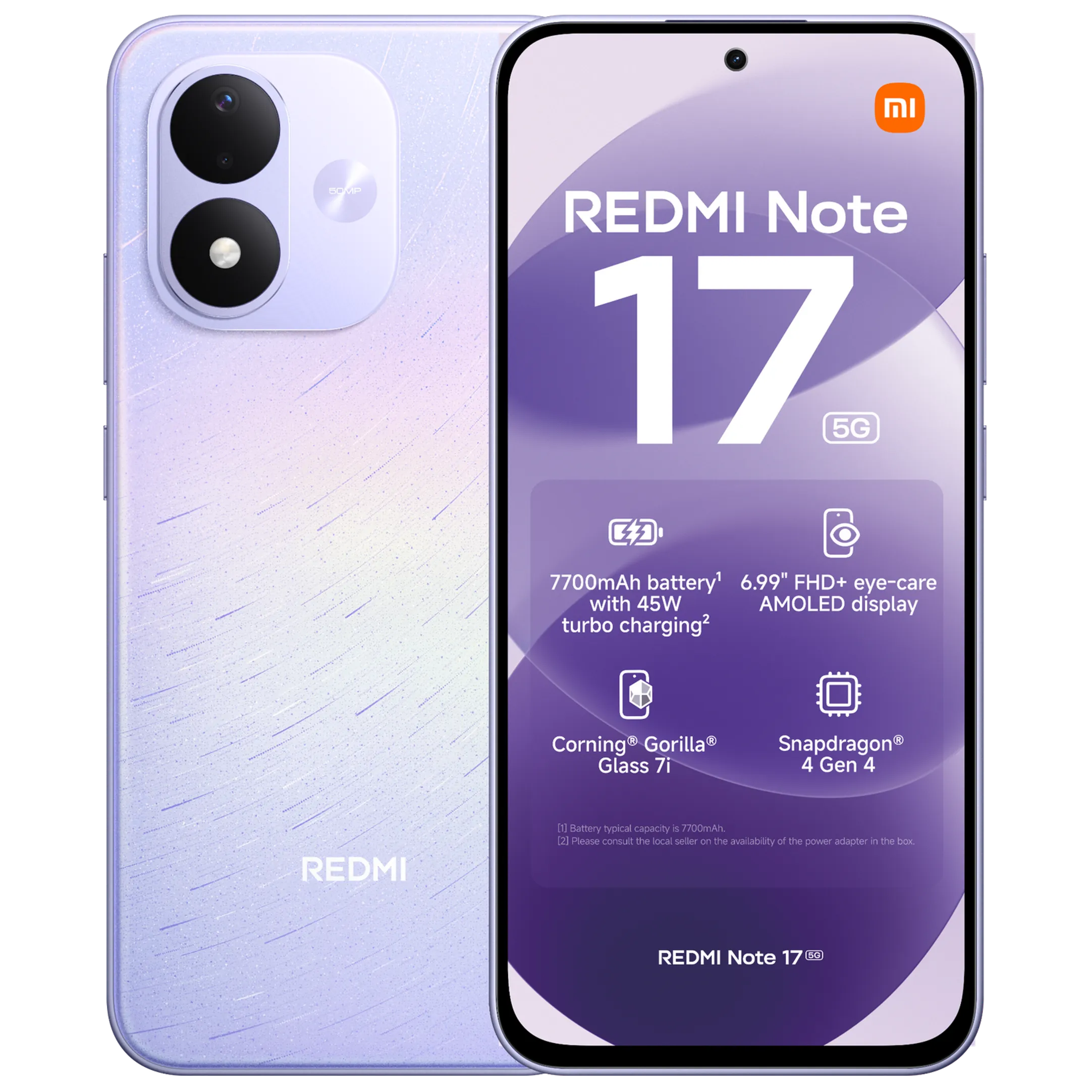 Redmi Note 17 5G 128GB - Paars