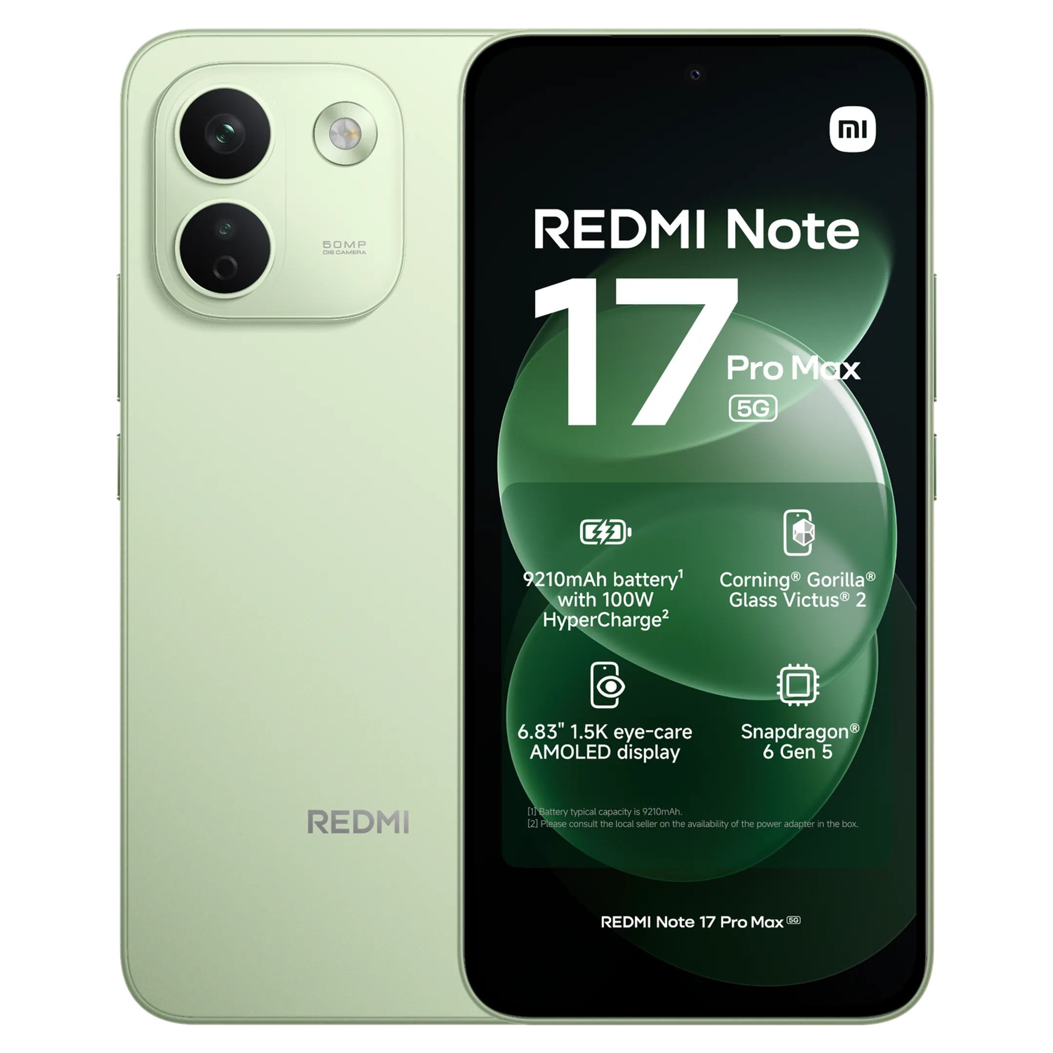 Redmi Note 17 Pro Max 5G 256GB - Groen