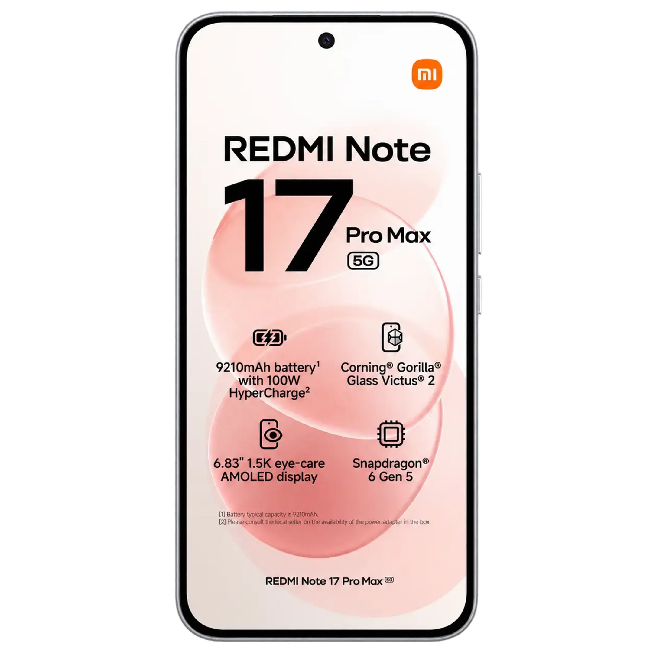 Redmi Note 17 Pro Max 5G 256GB - Roze
