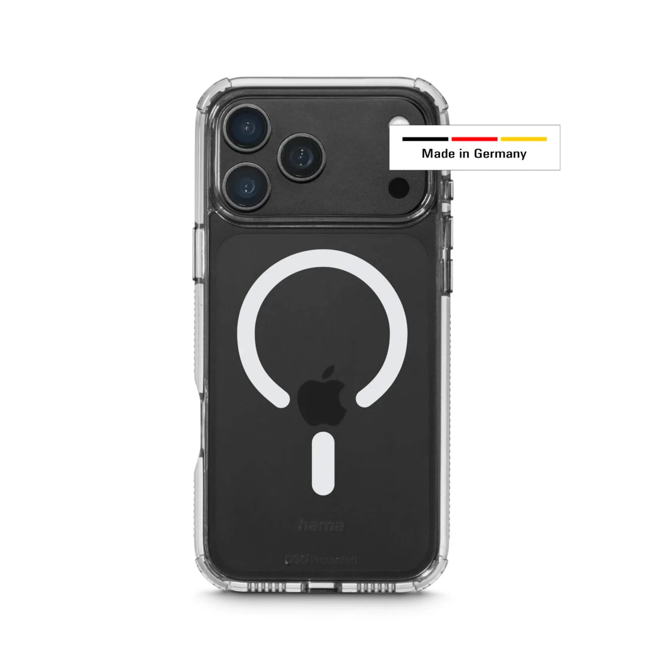 Coque de téléphone « Extreme Protect » pour iPhone 17/18 Pro Max, magnétique - Tansparente