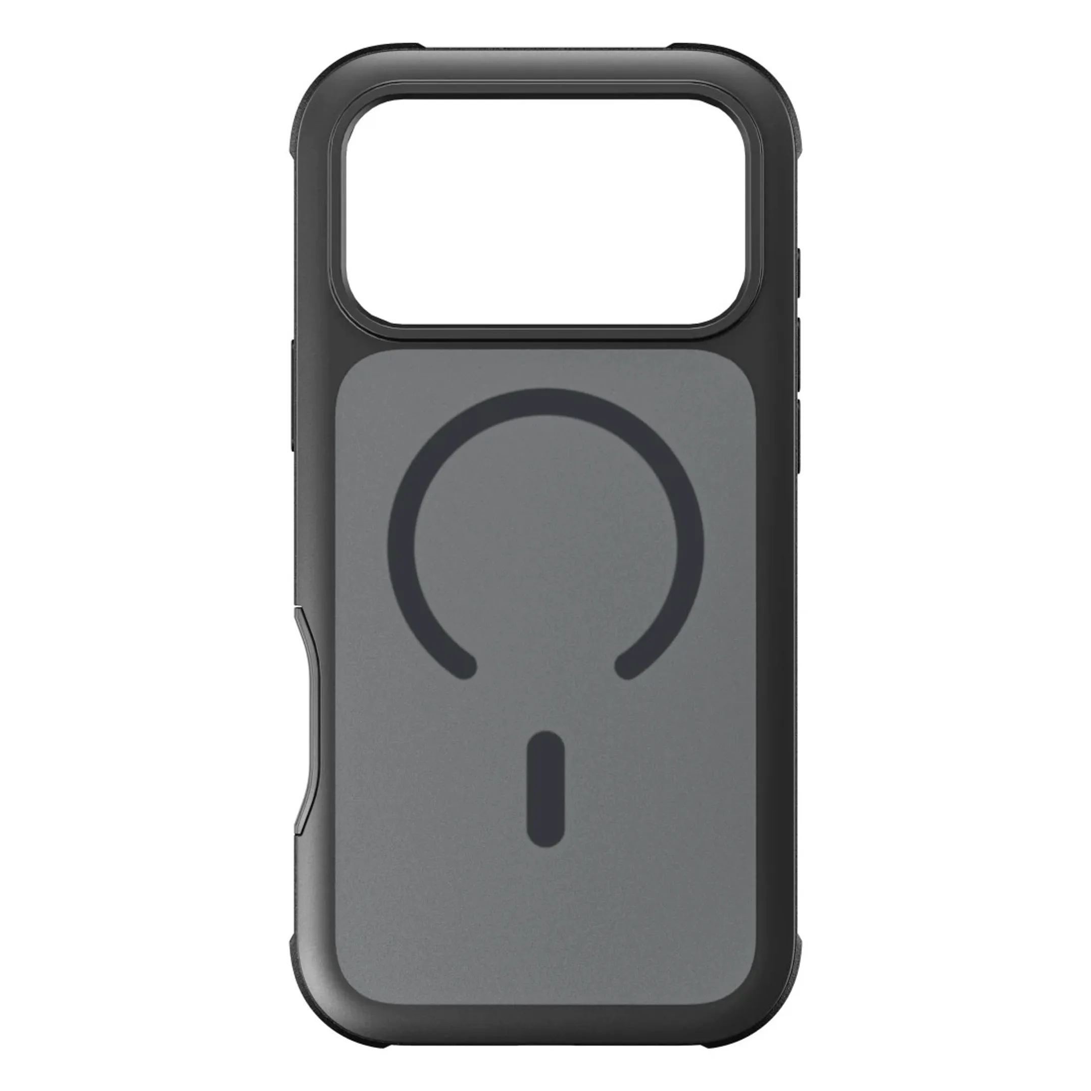 Telefoonhoesje "Robust Hybrid" v. iPhone 17 Pro Max/18 Pro Max, Magnetetisch - Zwart