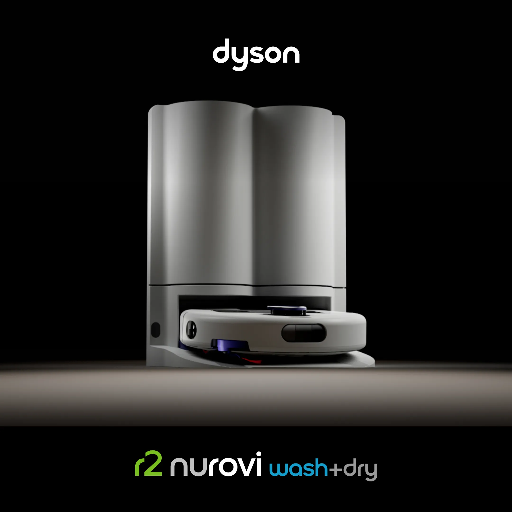 Aspirateur robot R2 Nurovi Wash+Dry