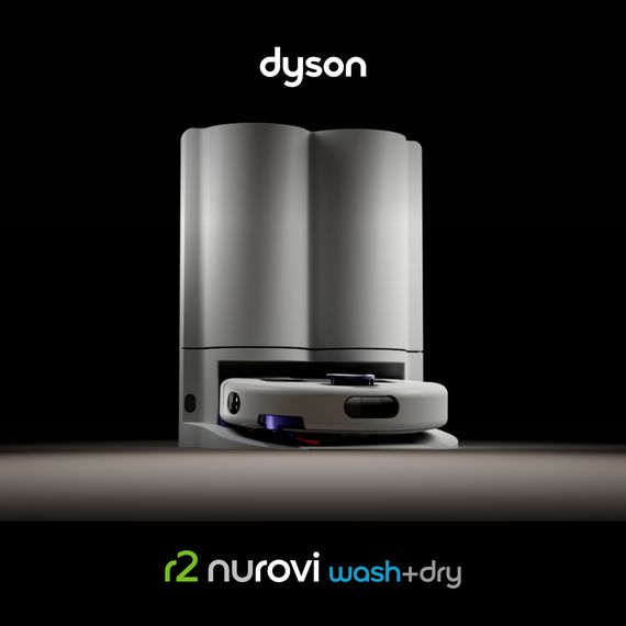 Dyson Robotstofzuiger R2 Nurovi Wash+Dry zilver, foto 2