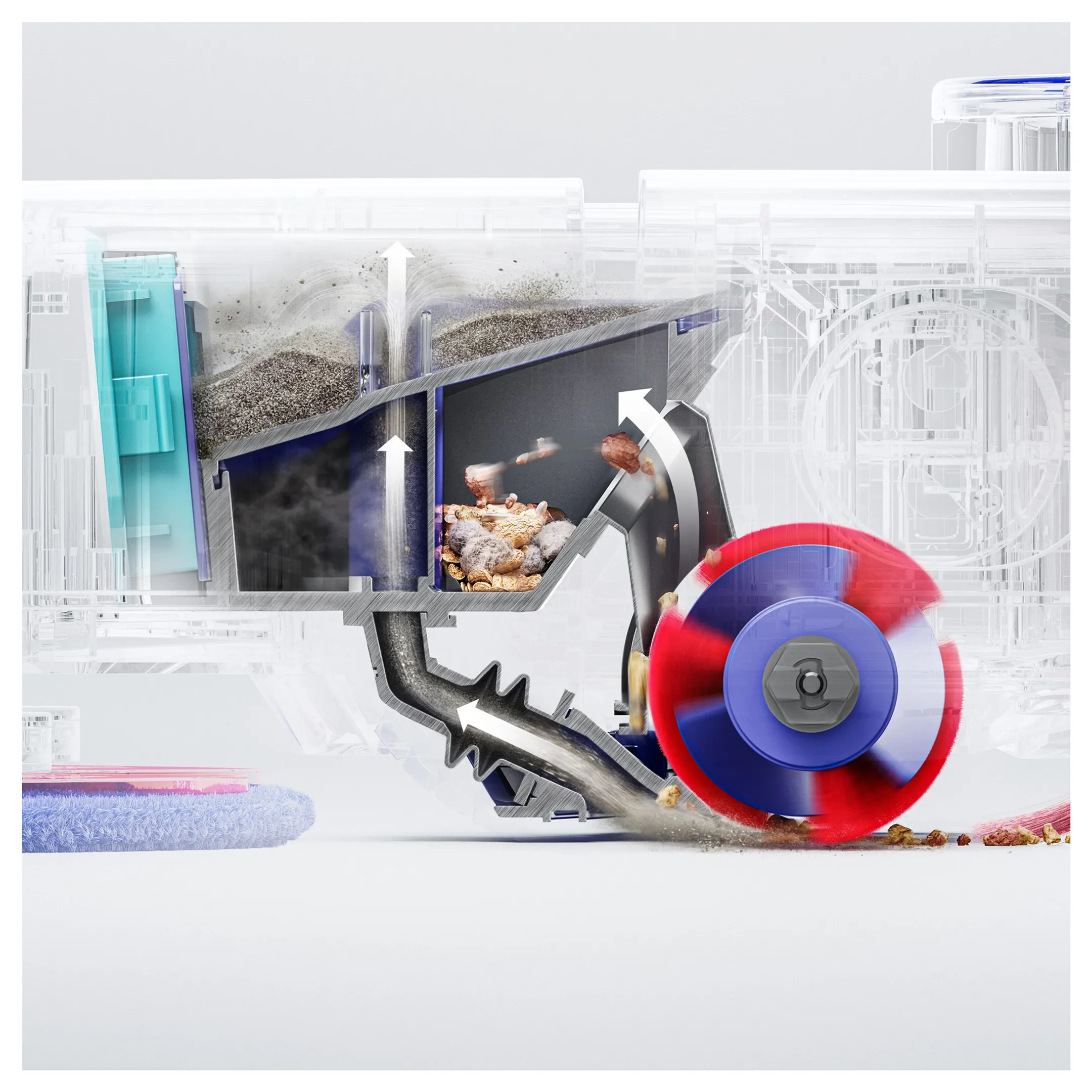 Aspirateur robot R2 Nurovi Wash+Dry