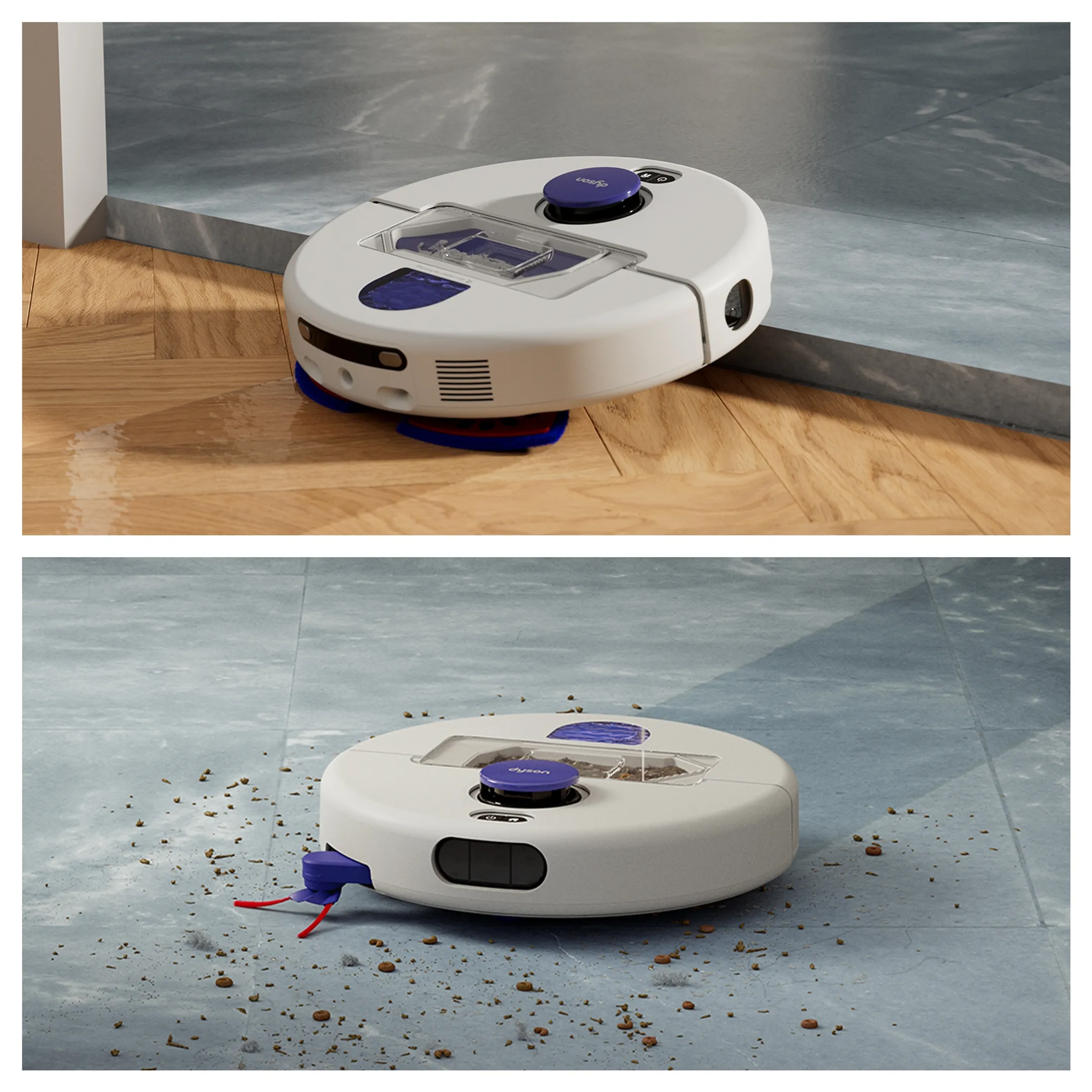 Aspirateur robot R2 Nurovi Wash+Dry