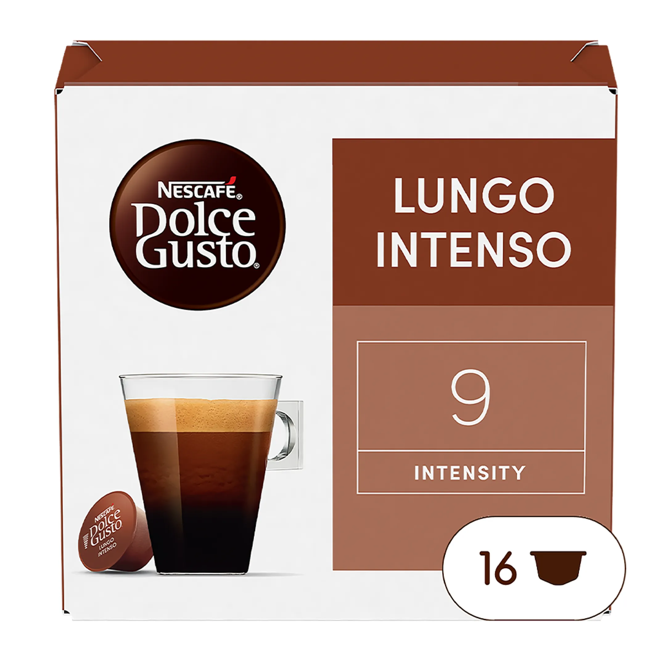 Lungo Intenso - 16 capsules