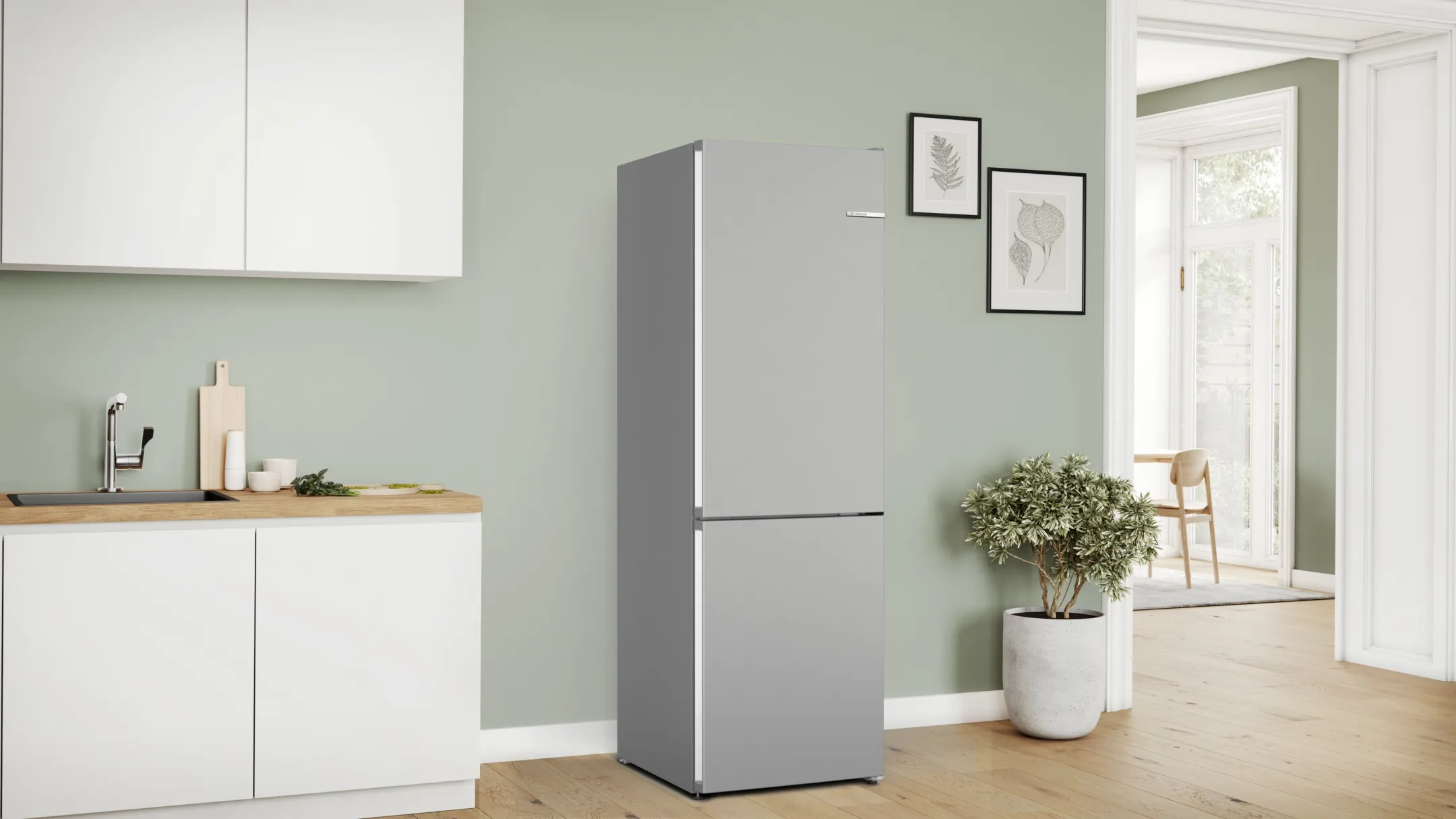 Combi frigo congélateur KGN362LBF