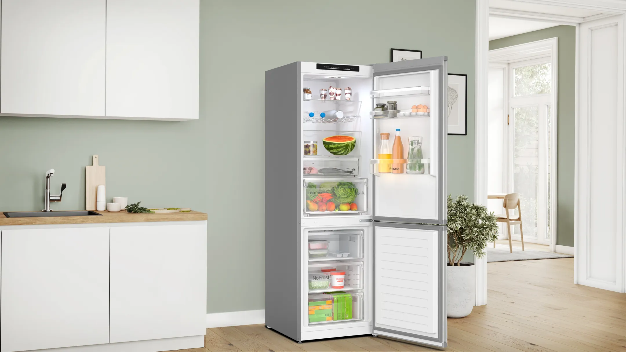 Combi frigo congélateur KGN362LBF