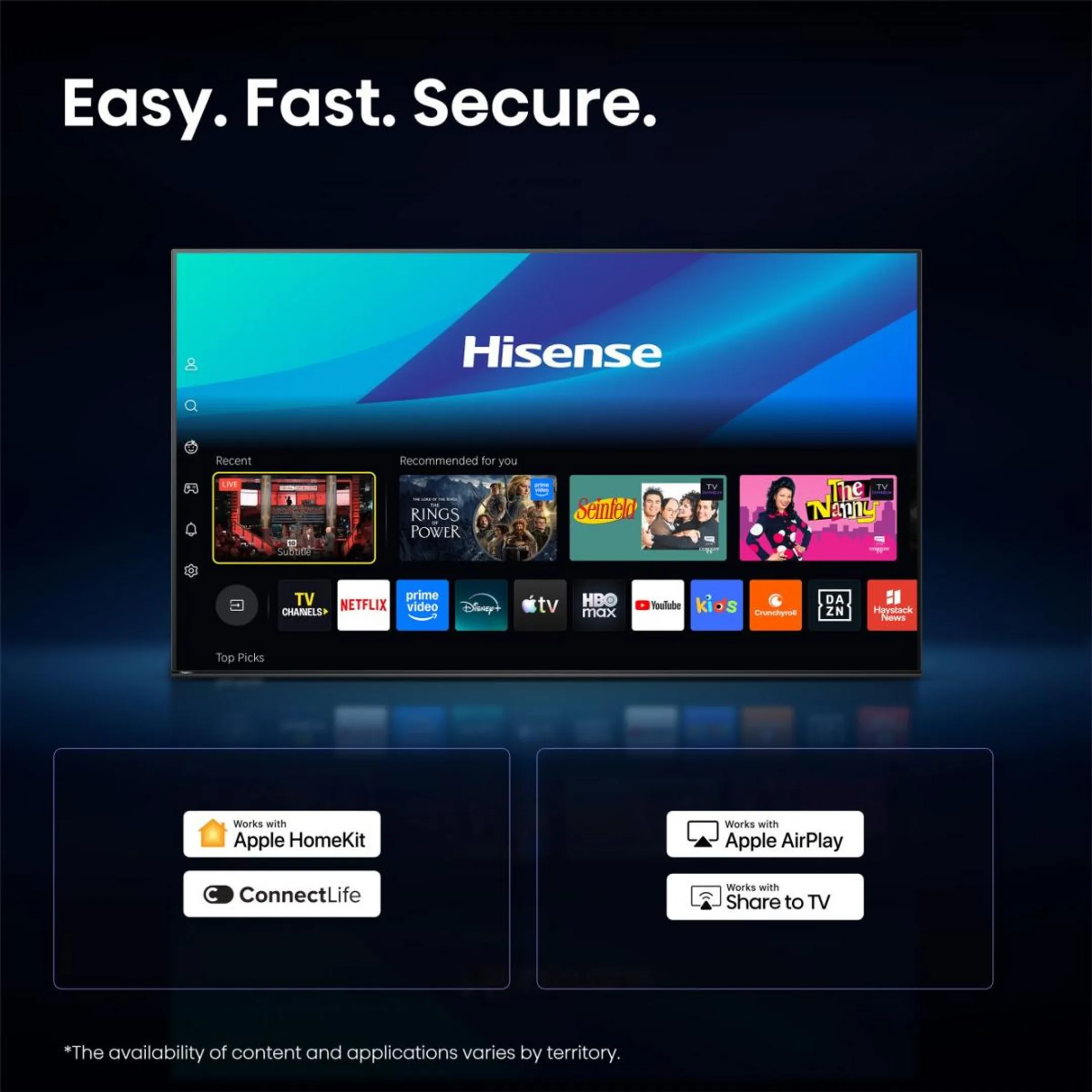 HI-QLED Smart TV 50A59S (2026) - 50 inch
