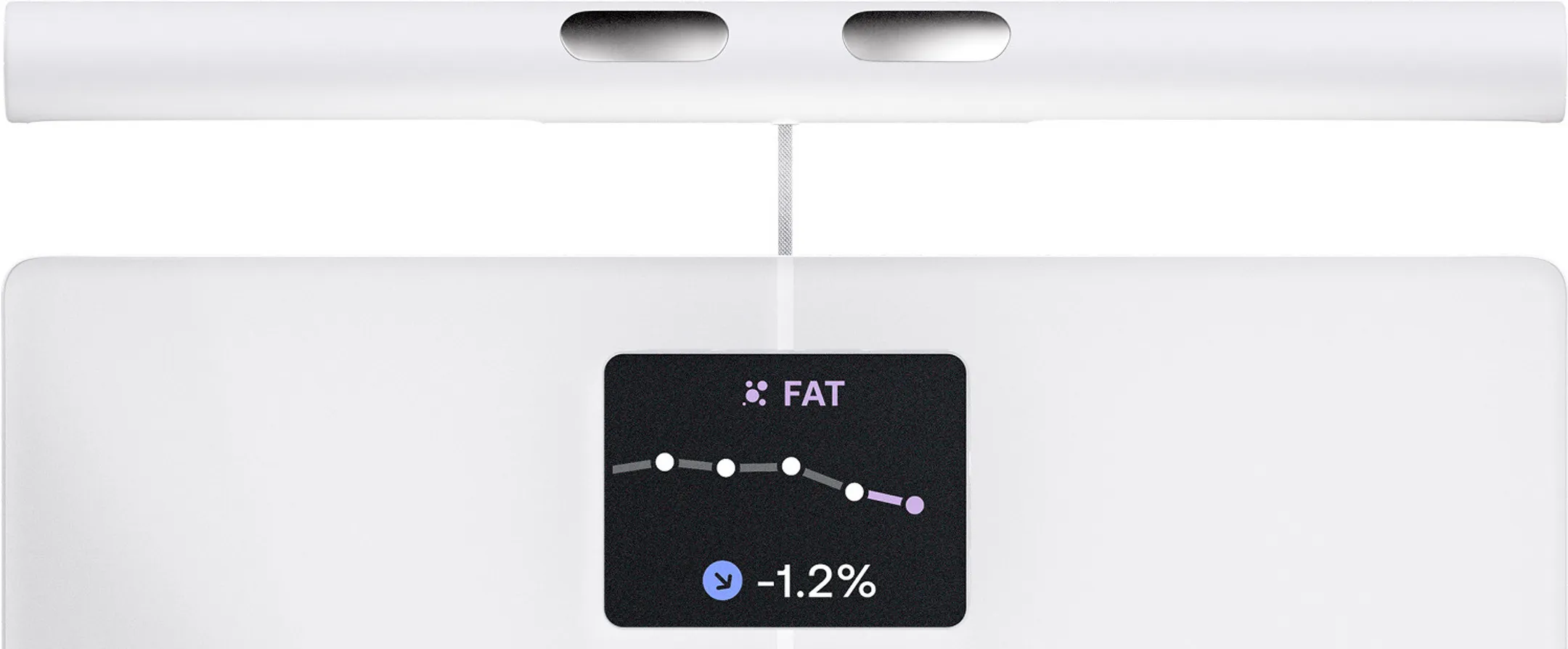 Personenweegschaal BodyFit White