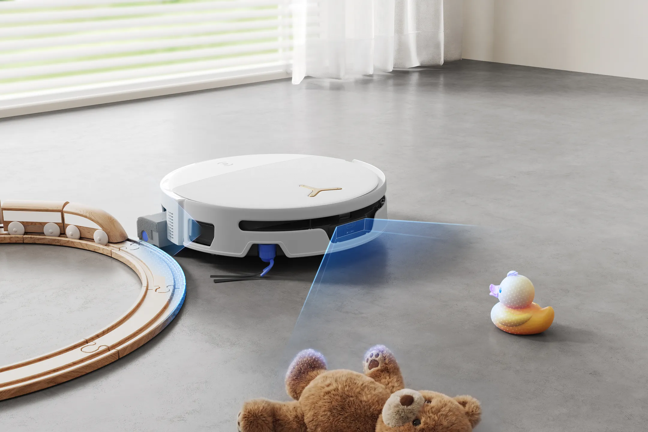 Aspirateur robot 2en1 Deebot T90S PRO White