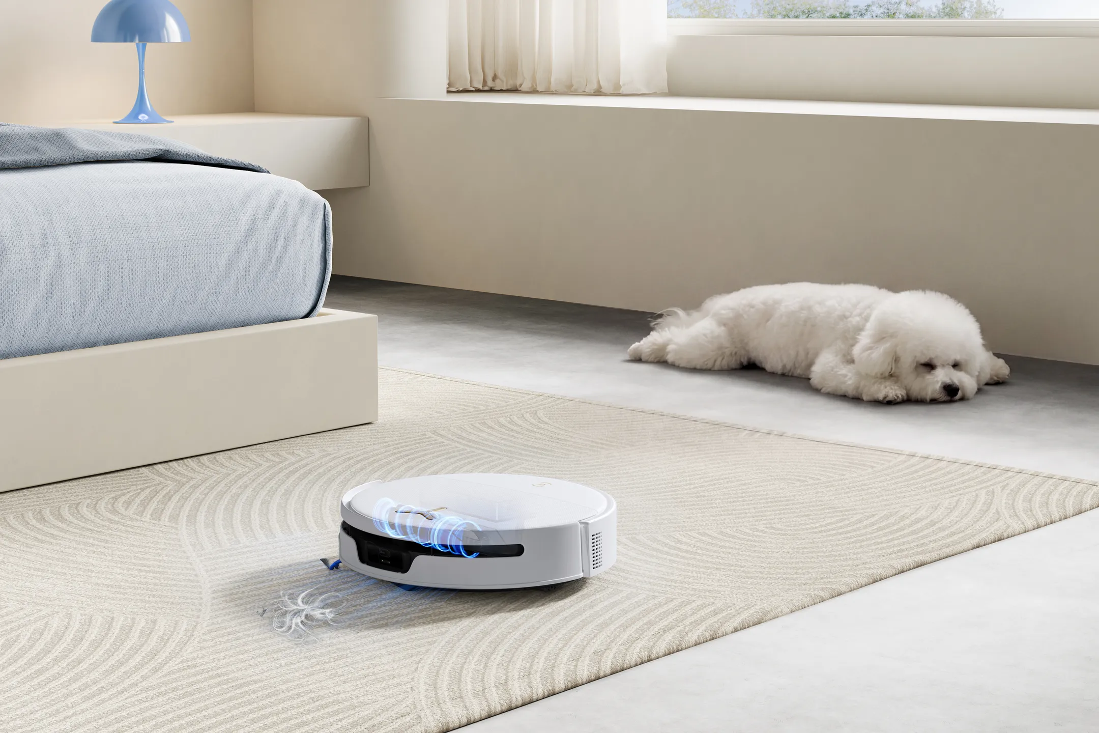 Aspirateur robot 2en1 Deebot T90S PRO White