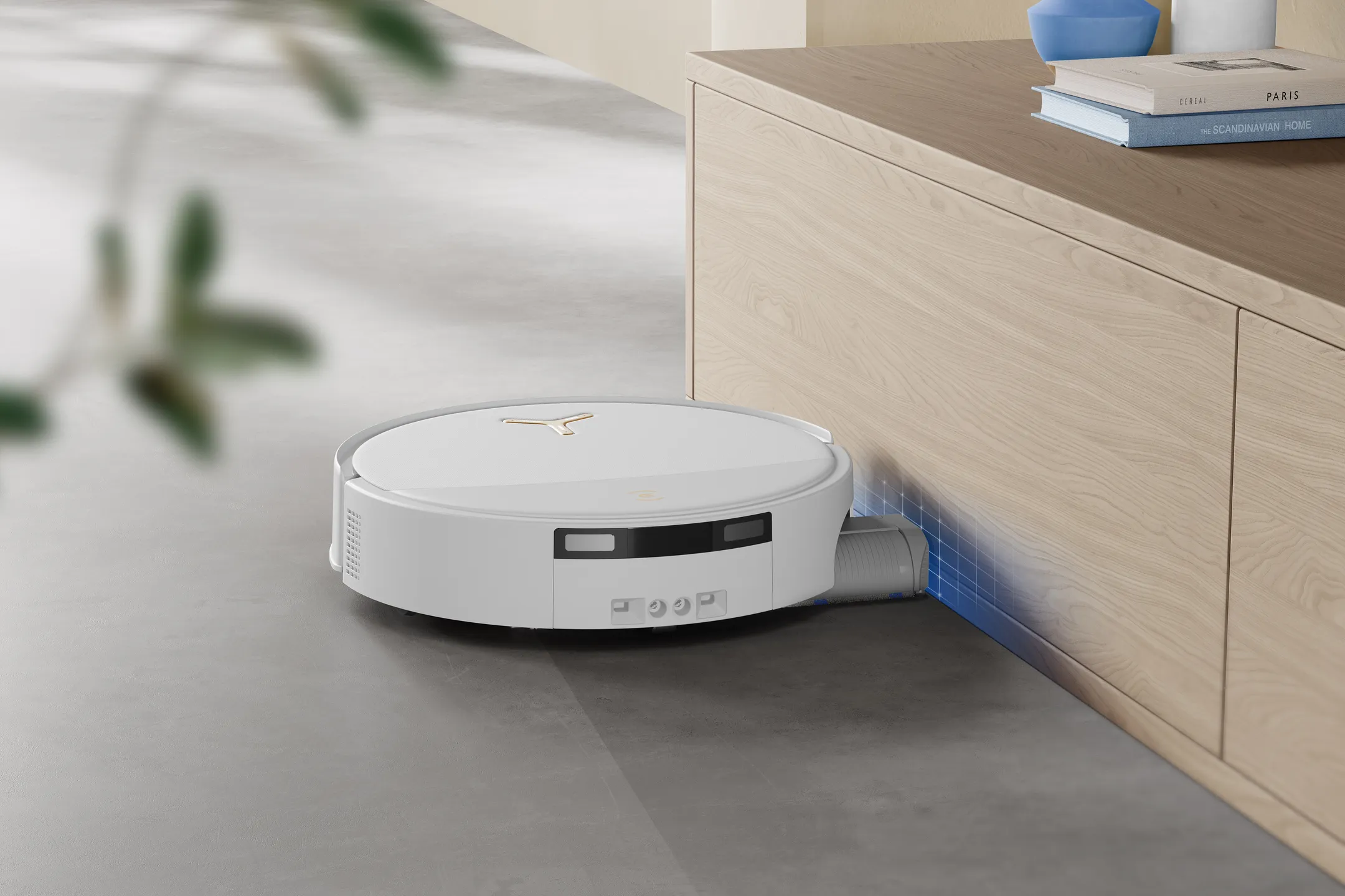 Aspirateur robot 2en1 Deebot T90S PRO White