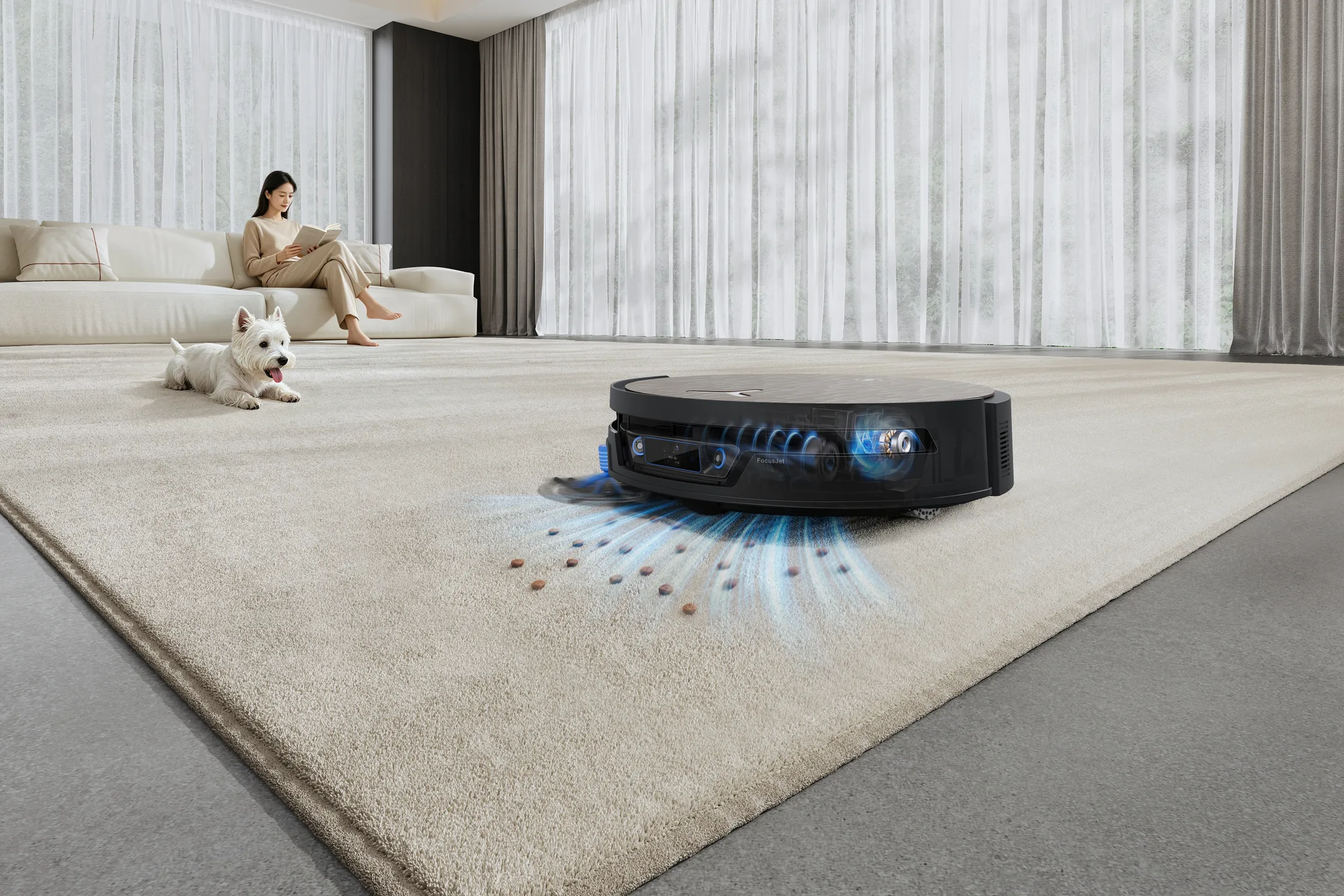 Aspirateur robot 2en1 Deebot X12S Family