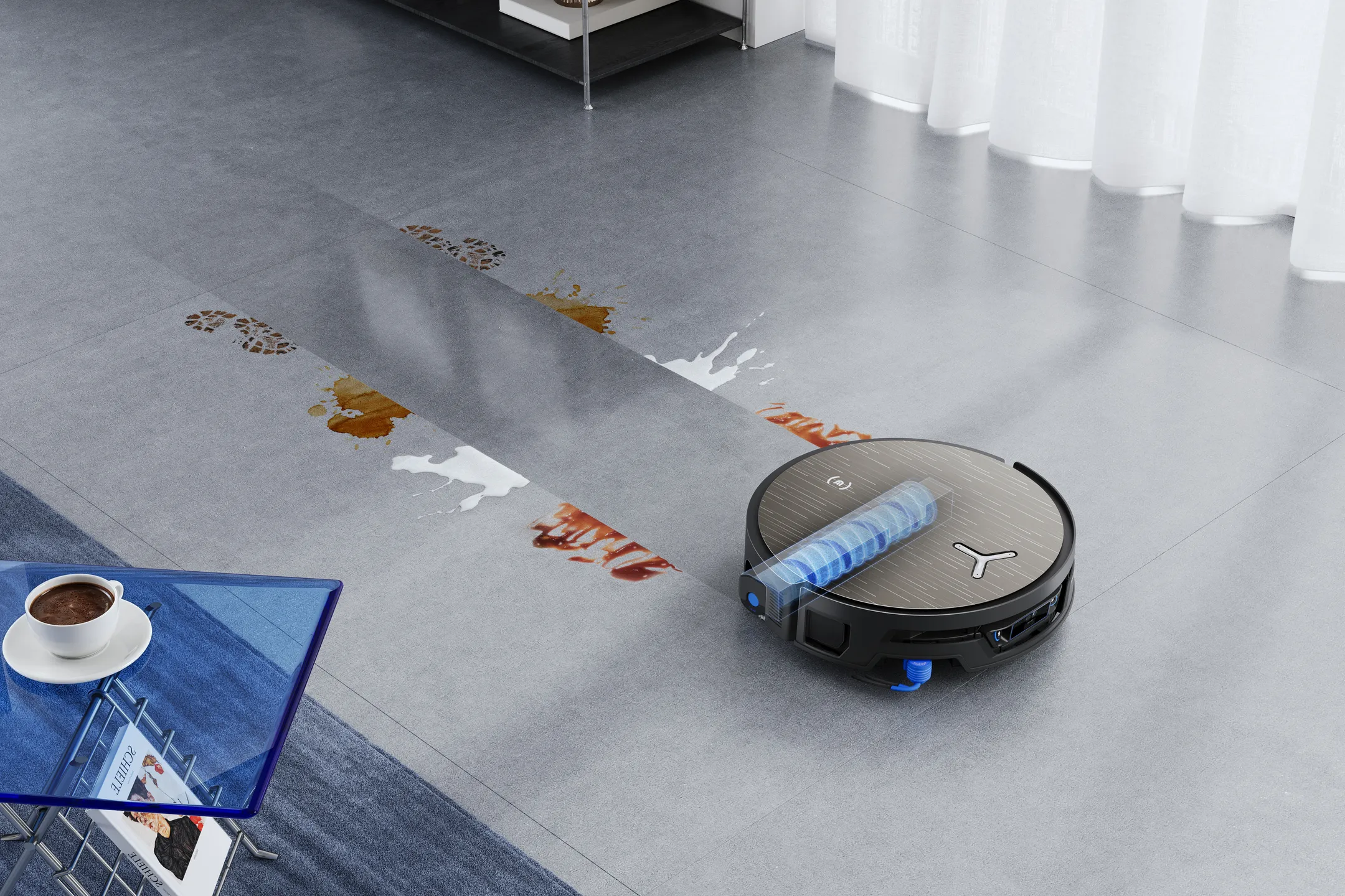 Aspirateur robot 2en1 Deebot X12S Family